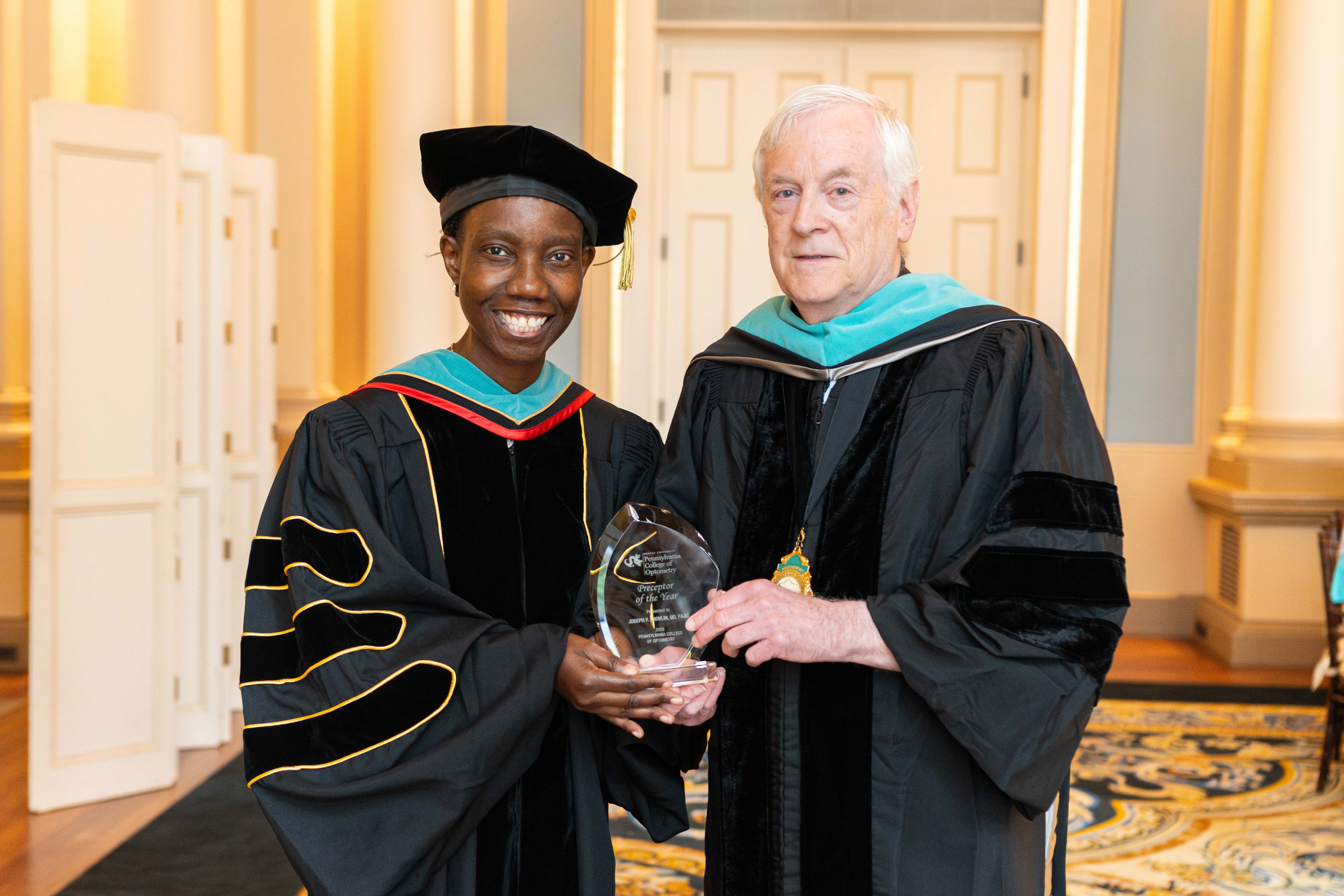 Dr. Ibironke and keynote speaker Dr. Shovlin