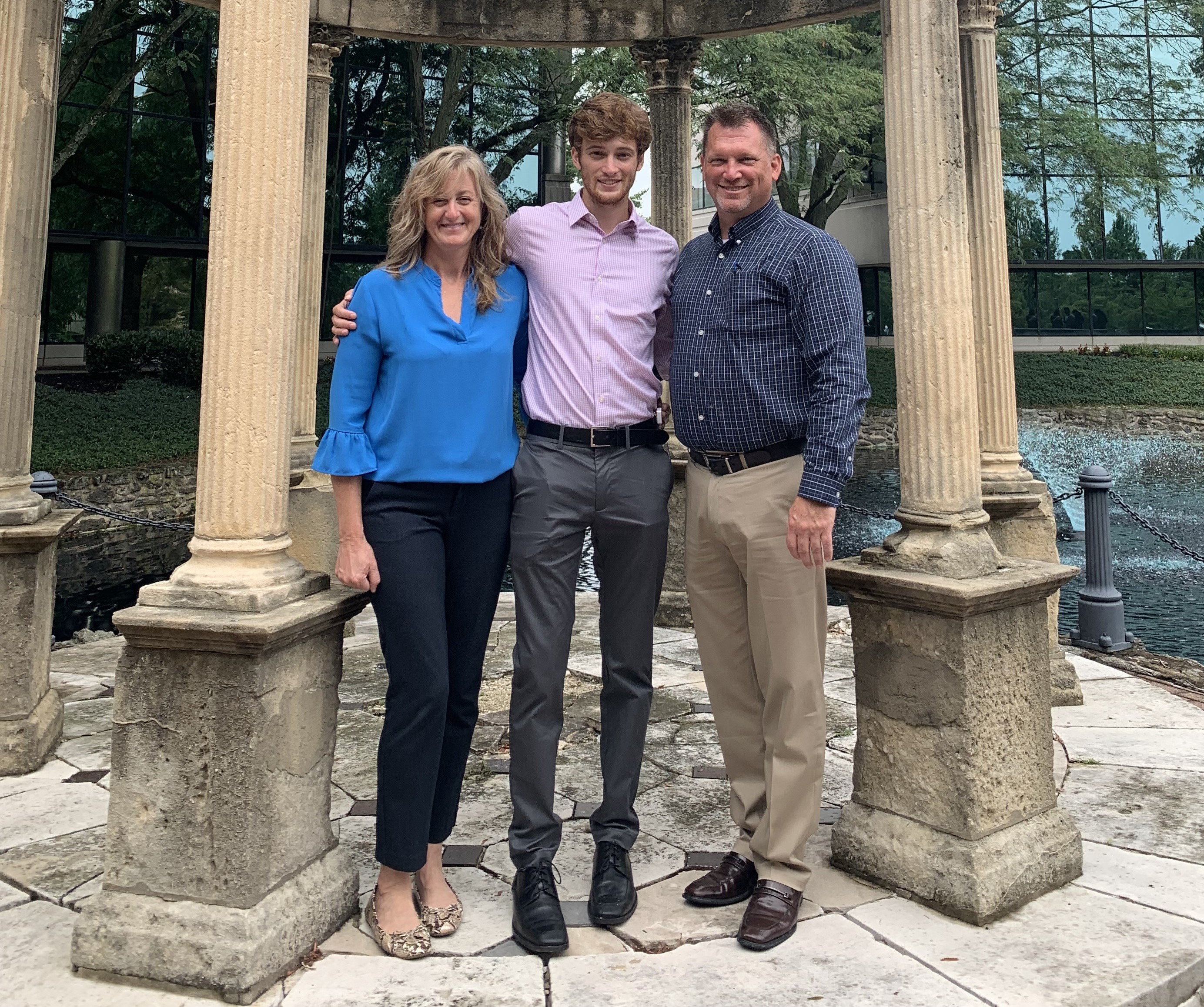 Match Day Alex Kirn and parents 