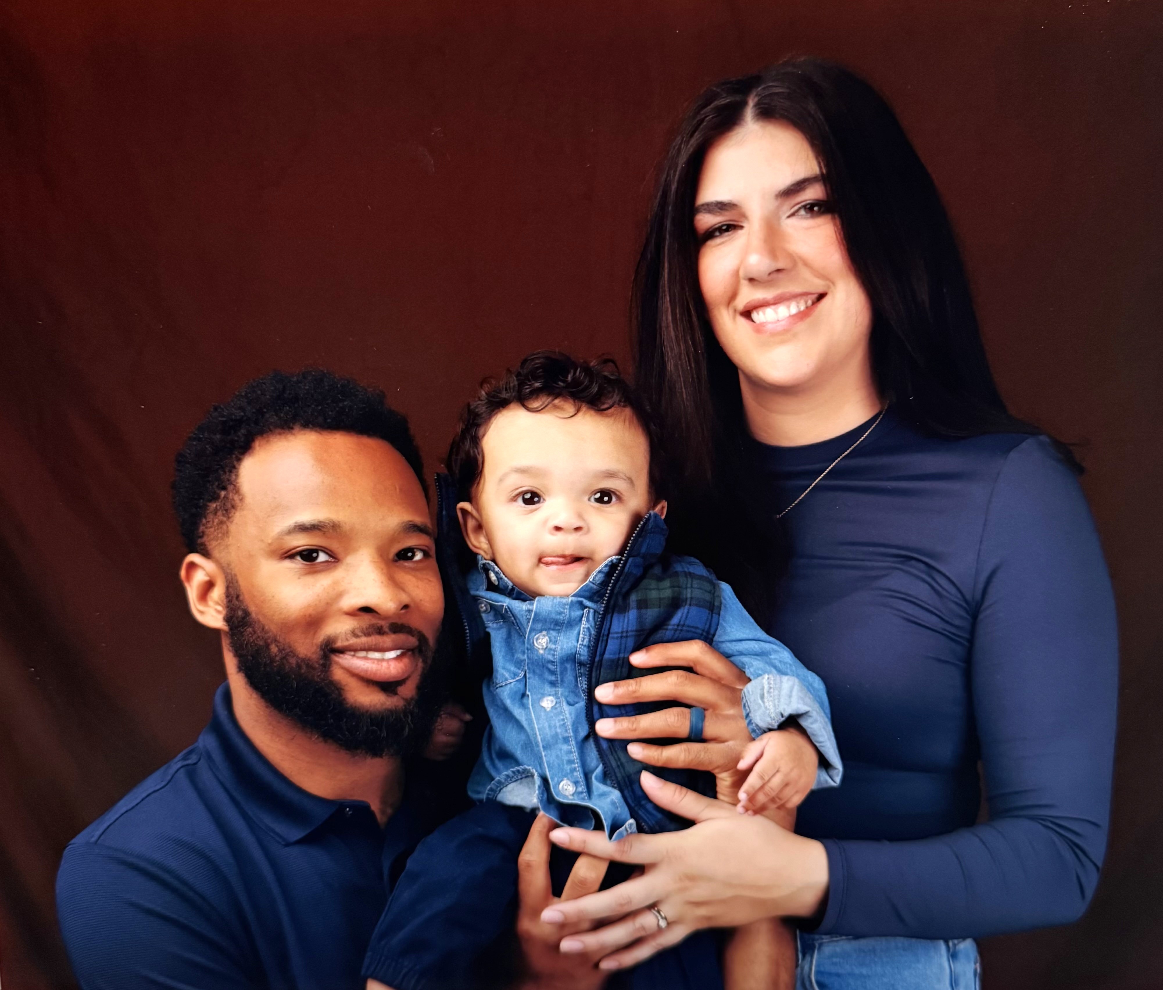 Alex Harvey with husband and young son pic3