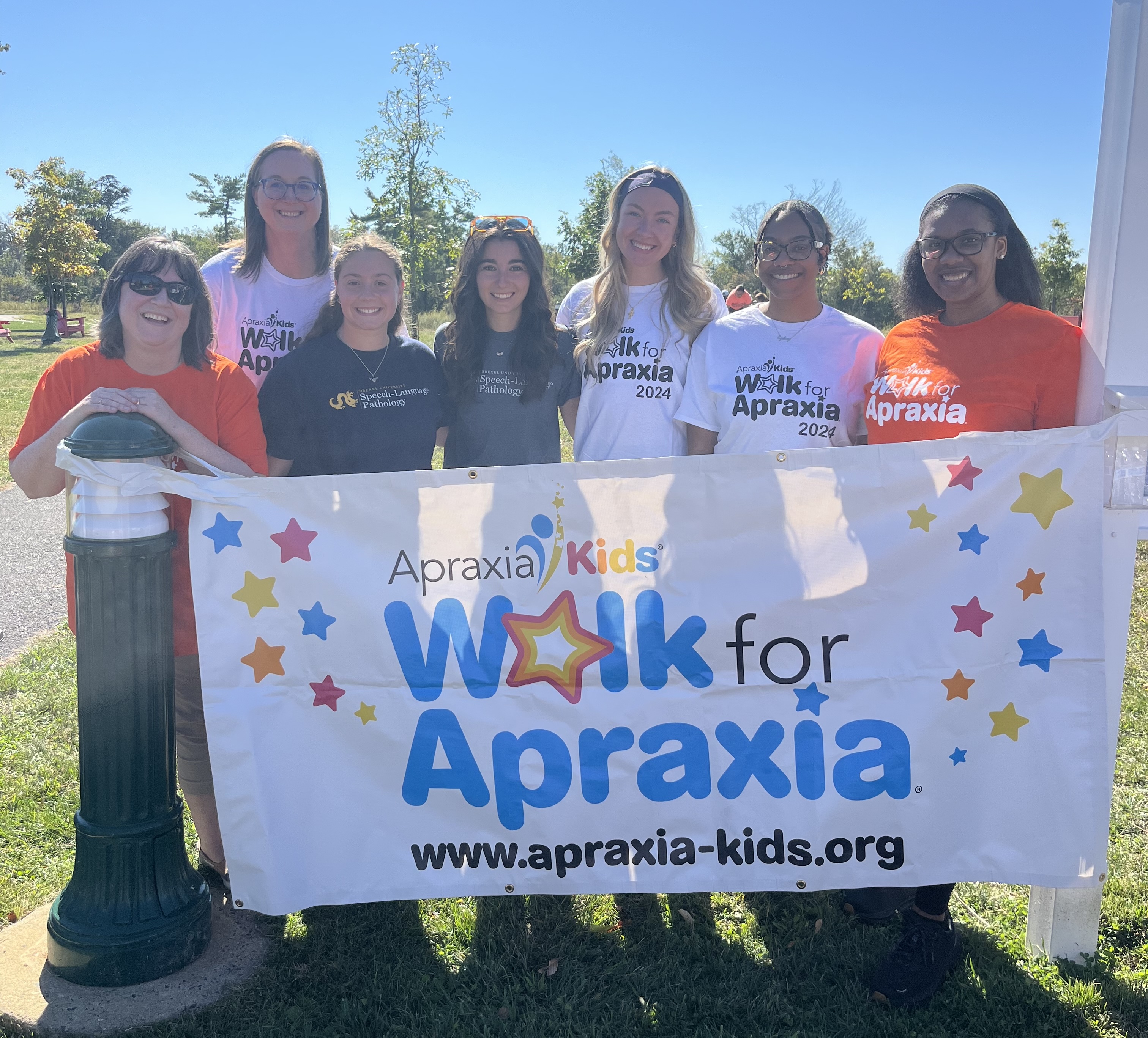 Drexel SLP Walk for Apraxia team pic1