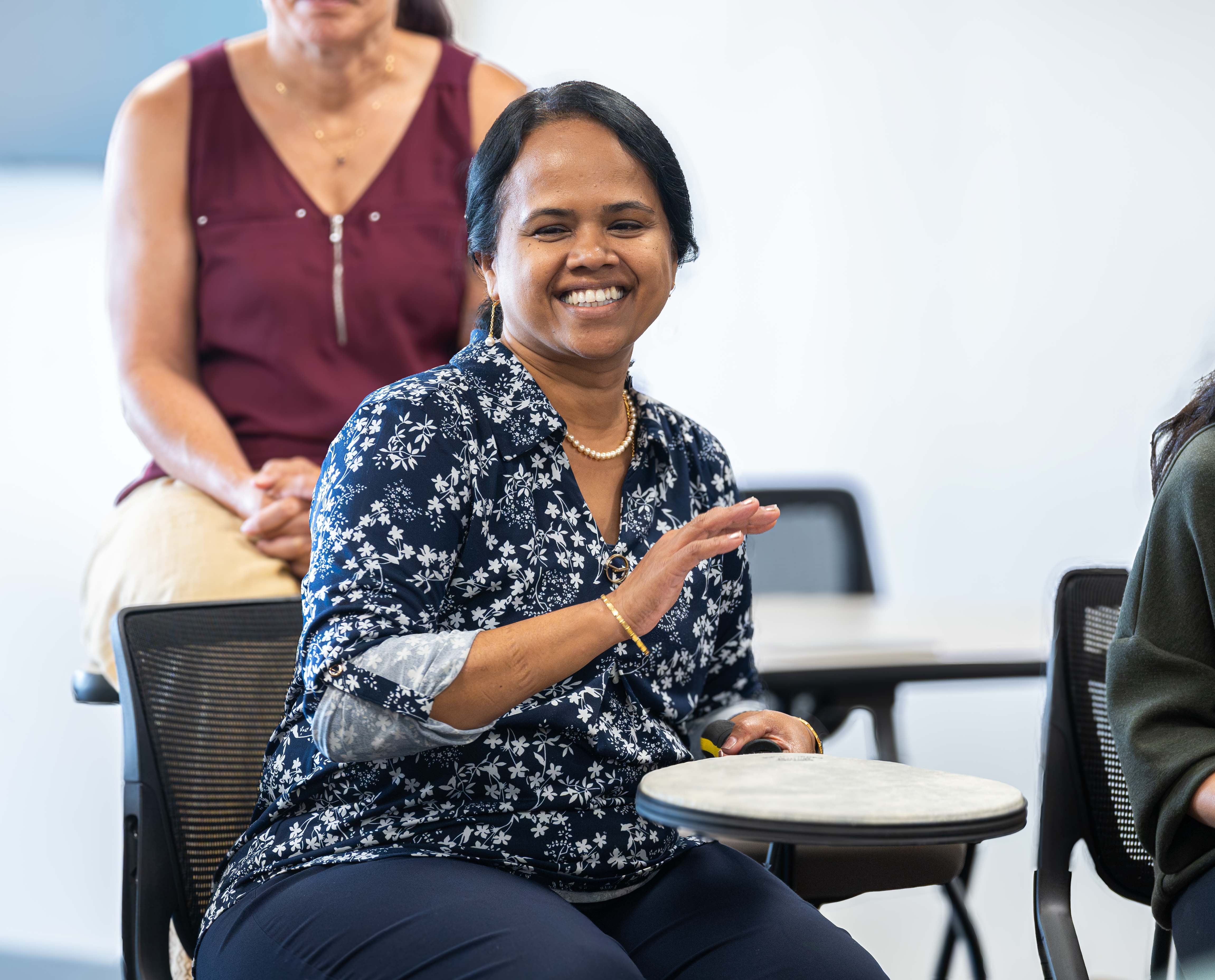 Dr. Aravamudhan participates in AUD music session