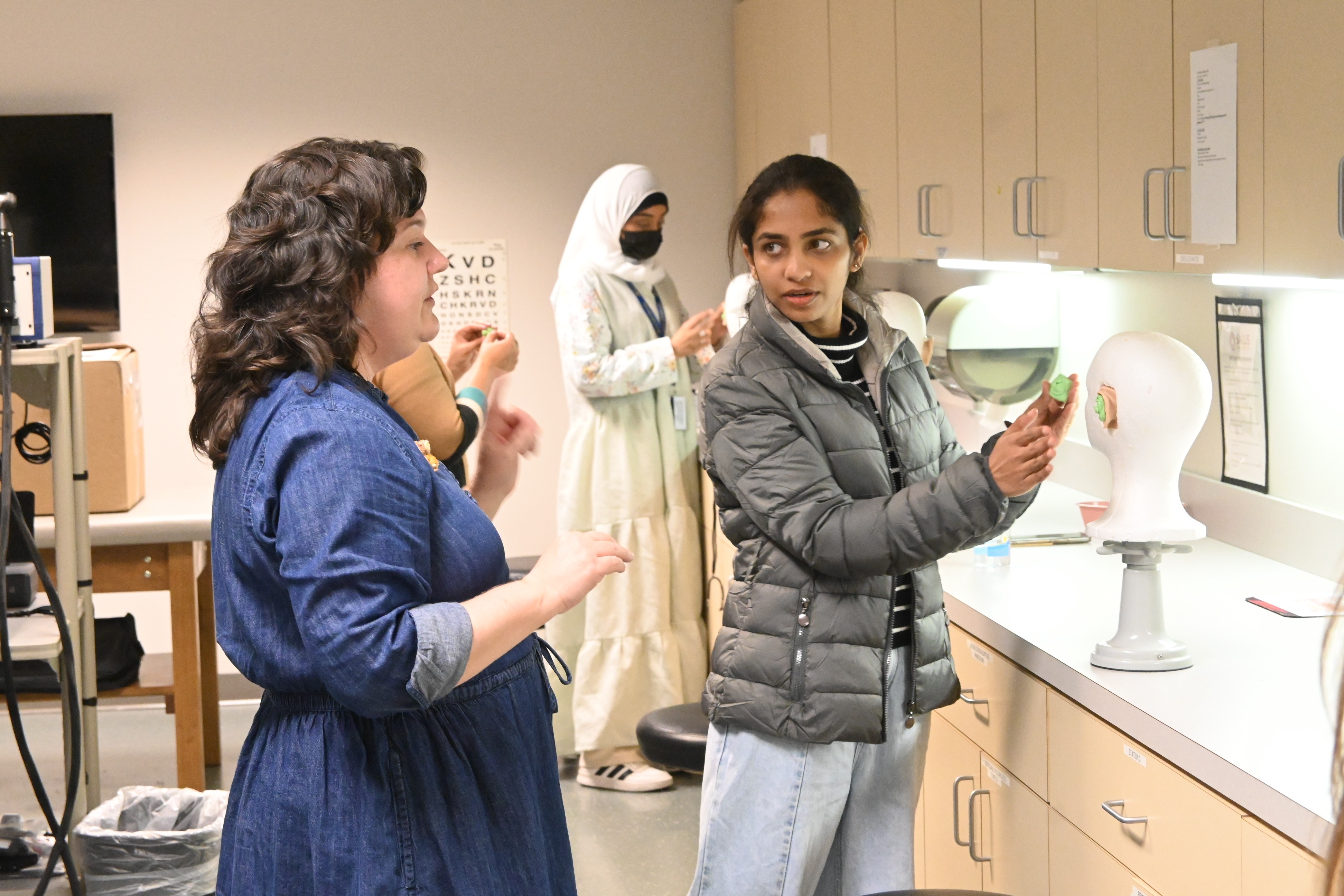 AUD students in the lab pic3