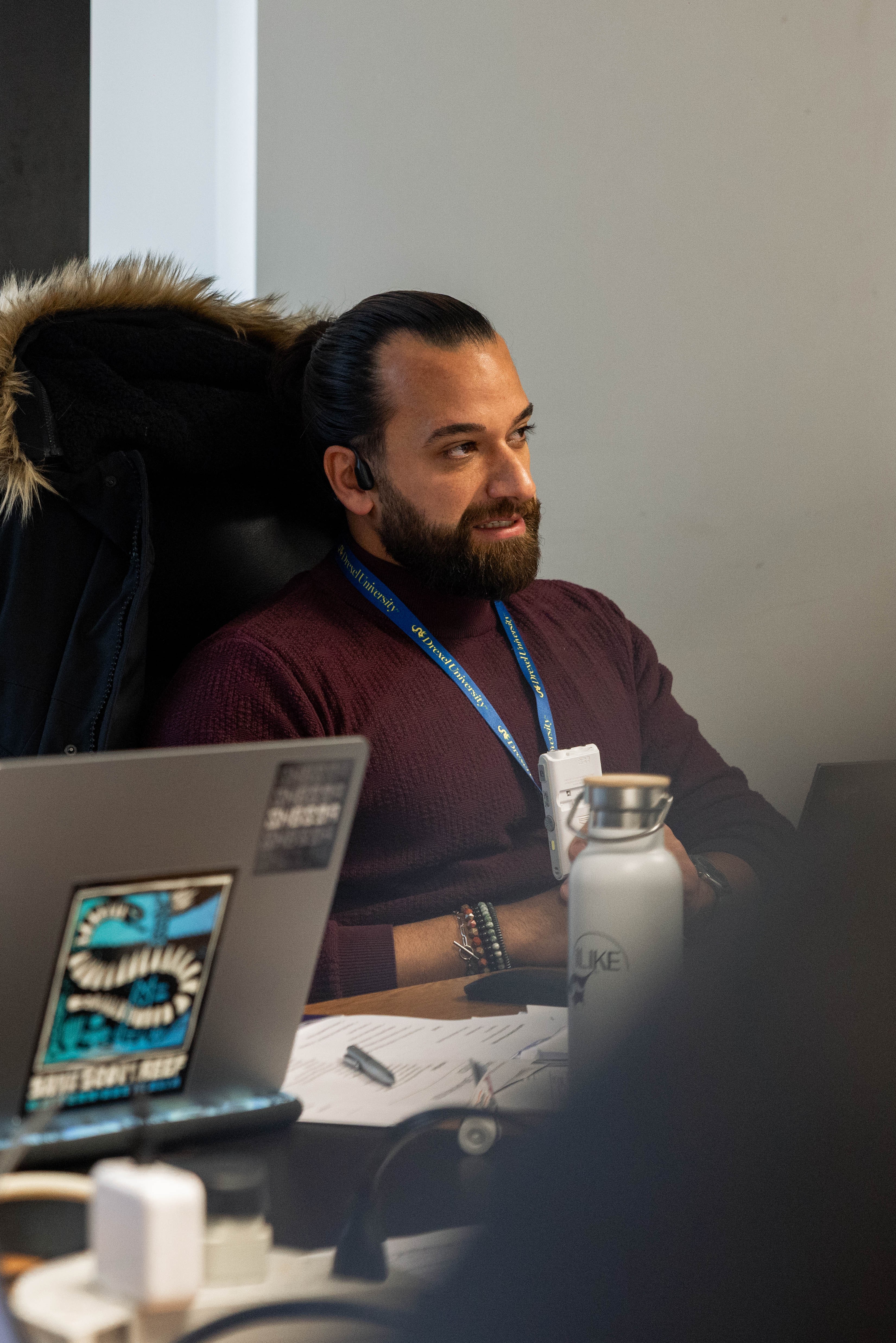 Abdul Yamout in class pic1