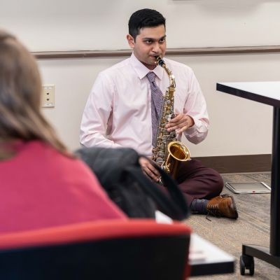 Saxophonist Shishir Kumar thumb