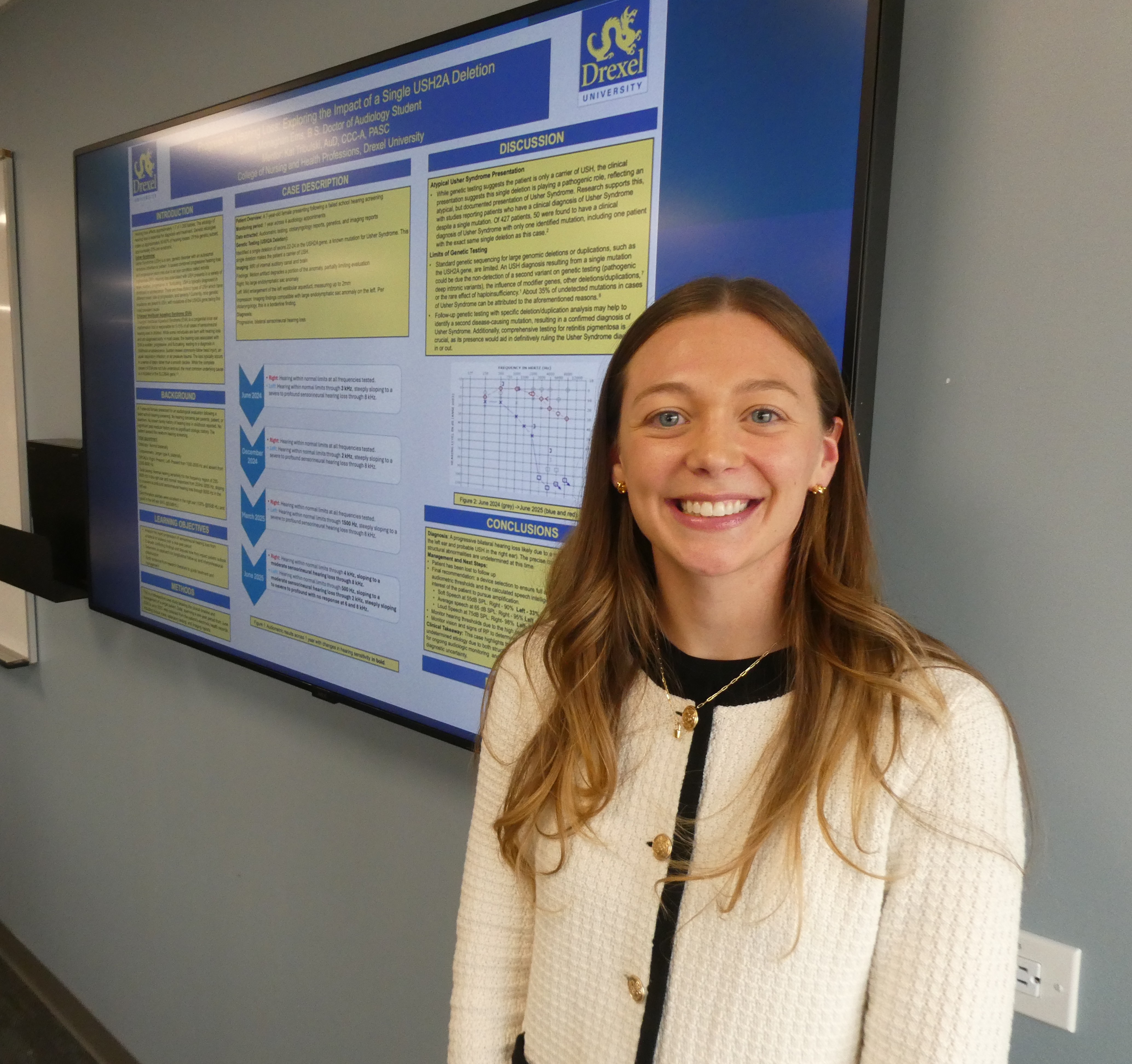 Casey Ems and her AUD poster pic2