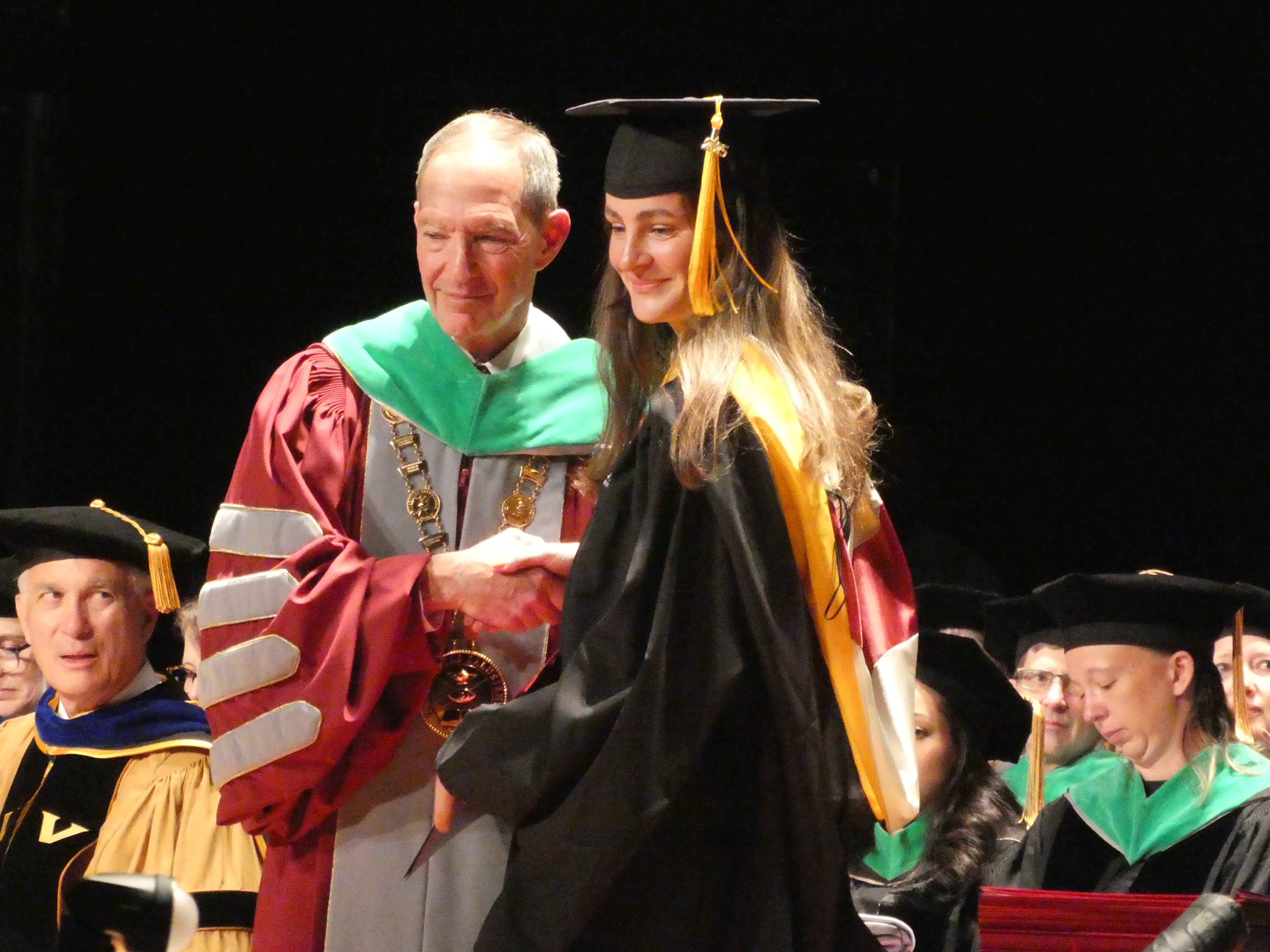 Izzy Maugnier and MHM at graduation