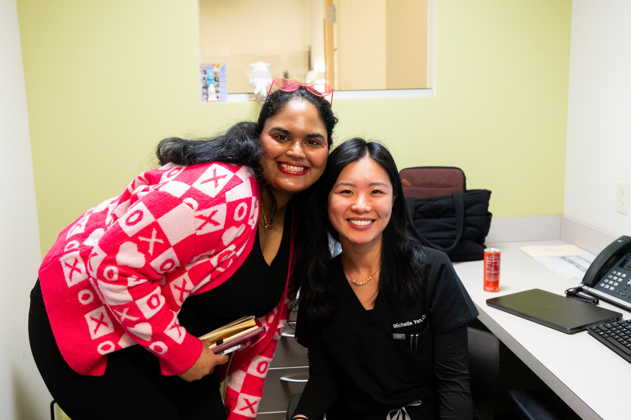 Dr. Yan and staffer at TEI Day of Service pic3