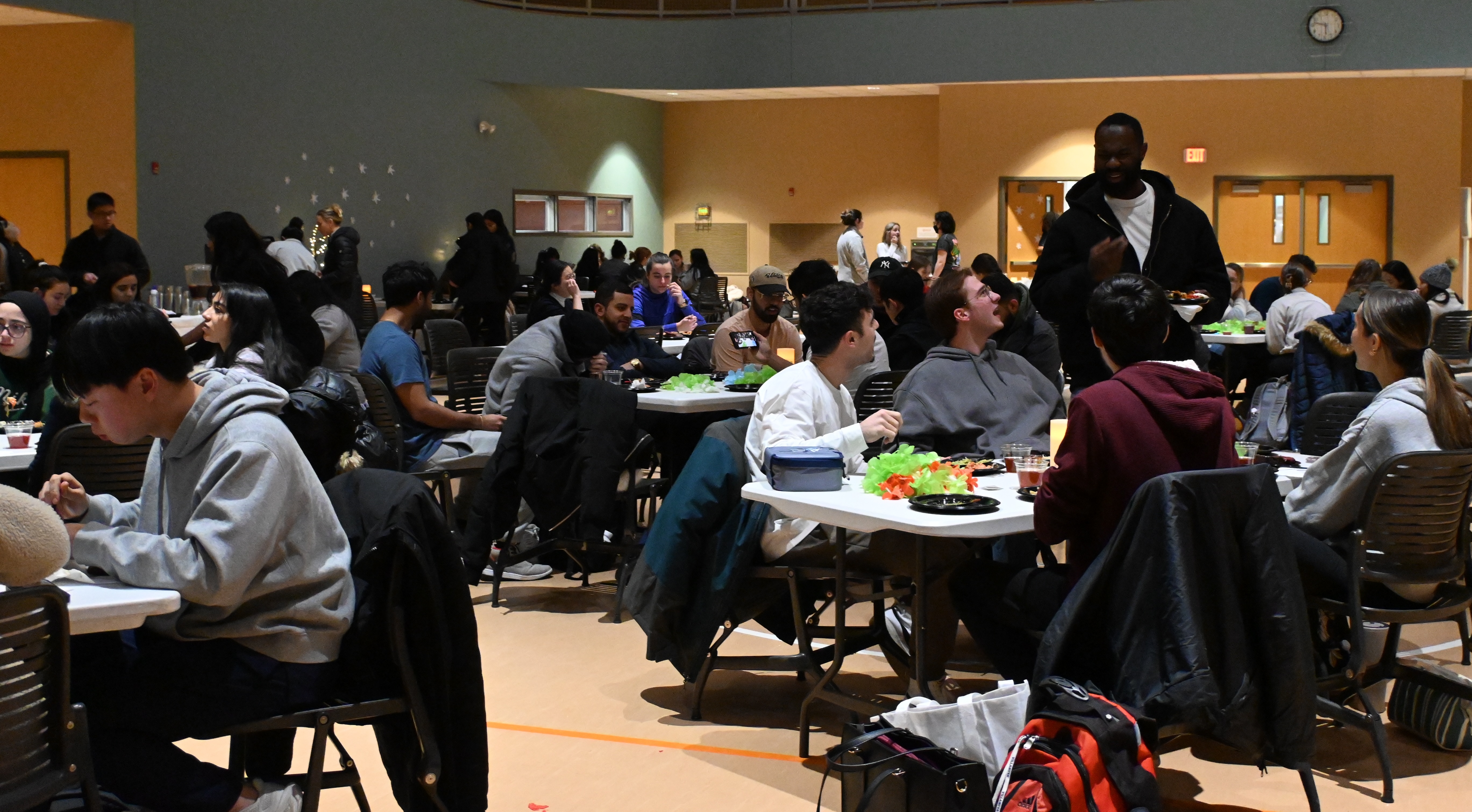 Still in Hafter gym for Winterfest