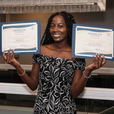 Dominica with certificates thumbpic1