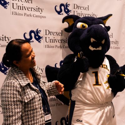 Rad with the Drexel Dragon thumb1