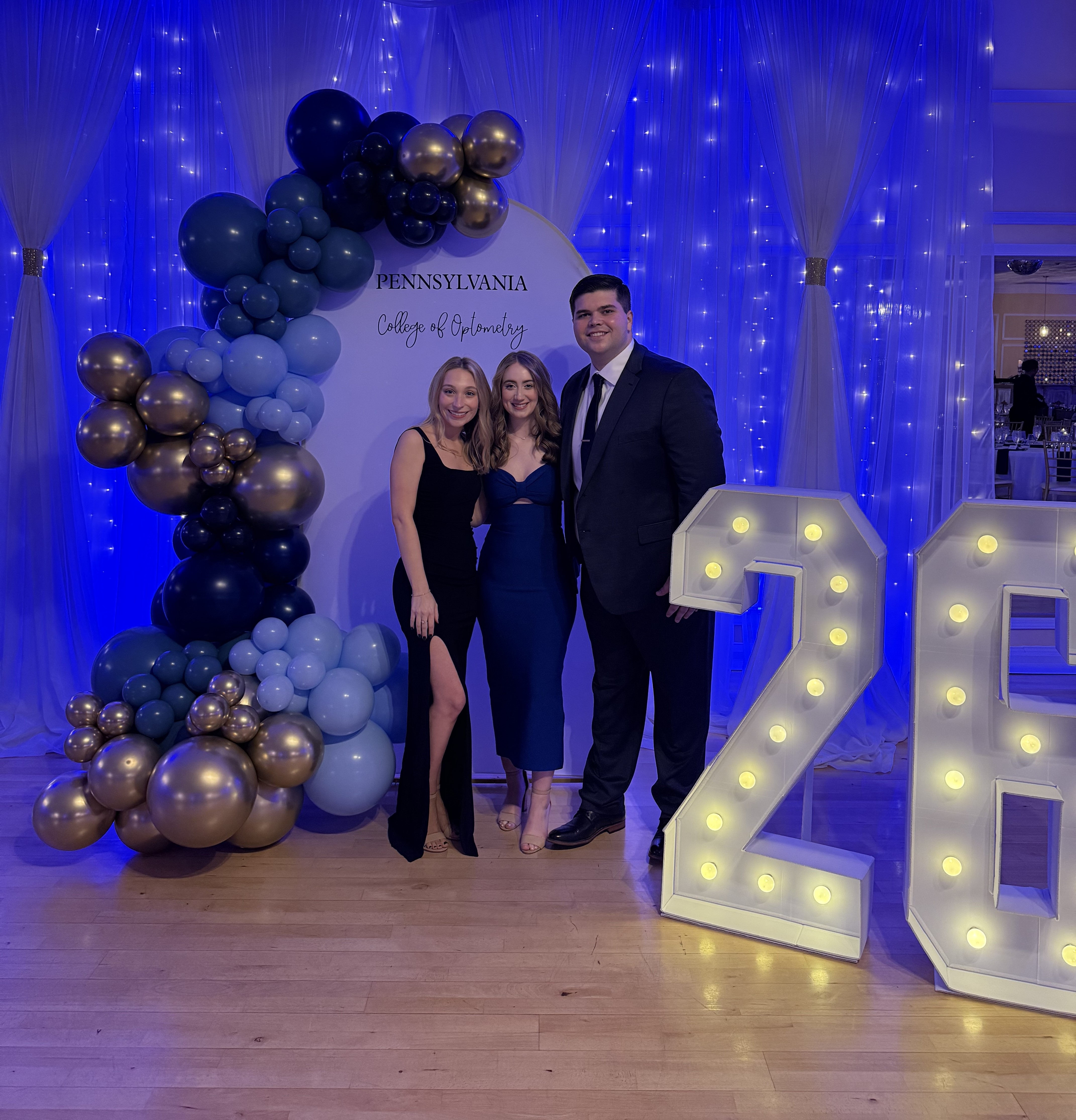 Couple in the photo booth at Eyeball 2025