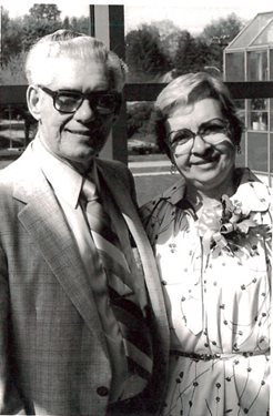 Dr. Harry Kaplan and his wife