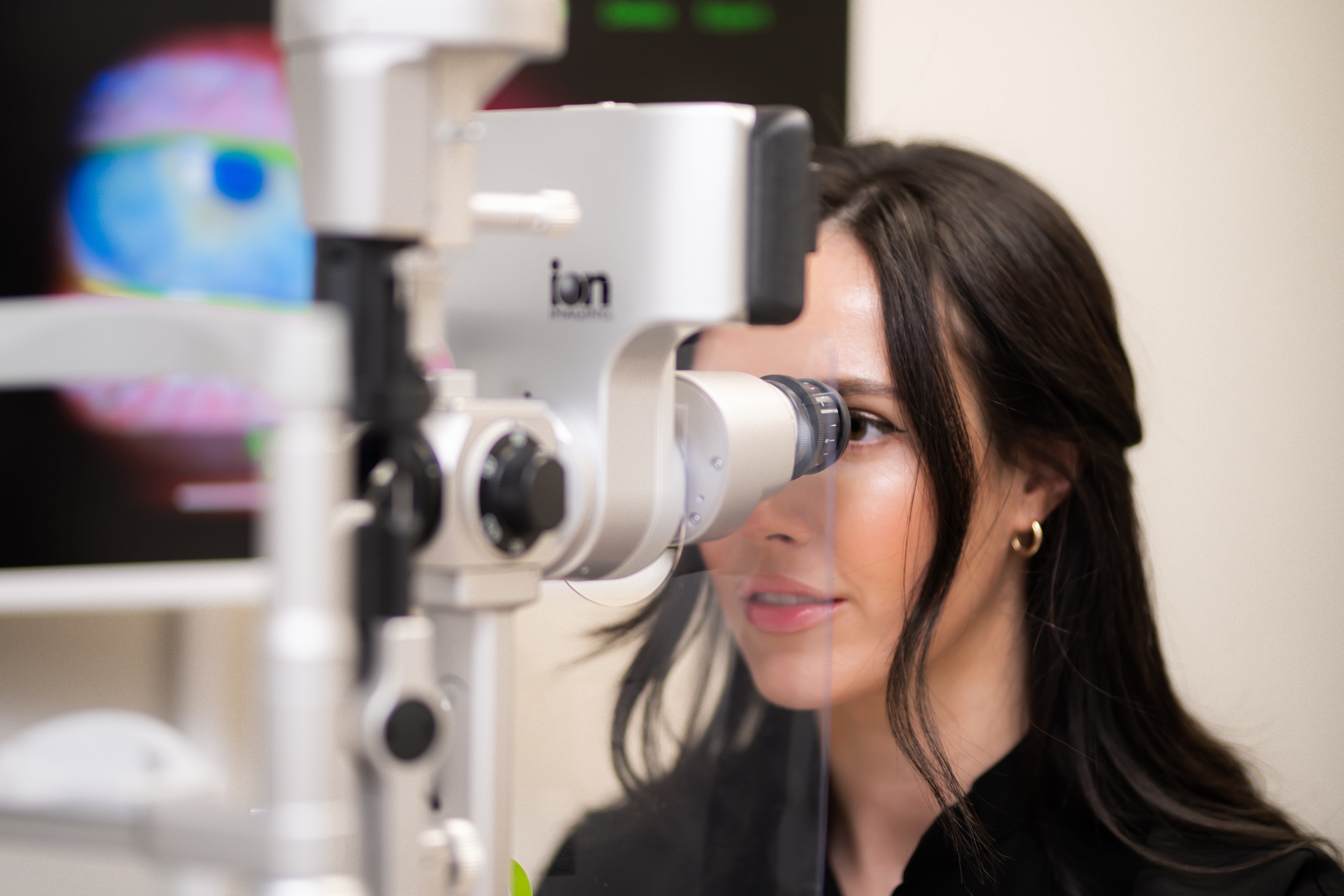 Dr. Inna Lazar in the exam room
