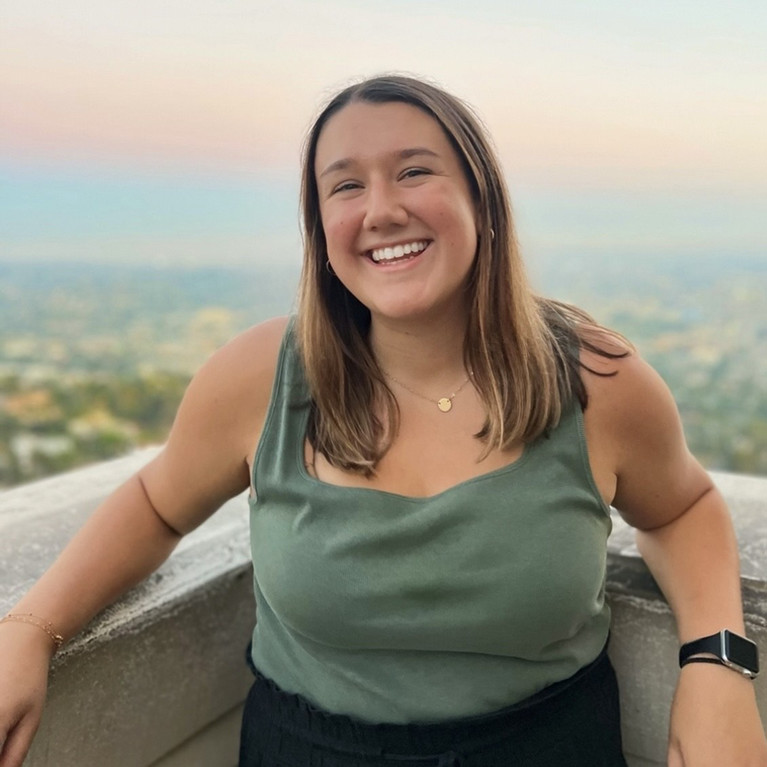 Close up photo of Kiersten smiling