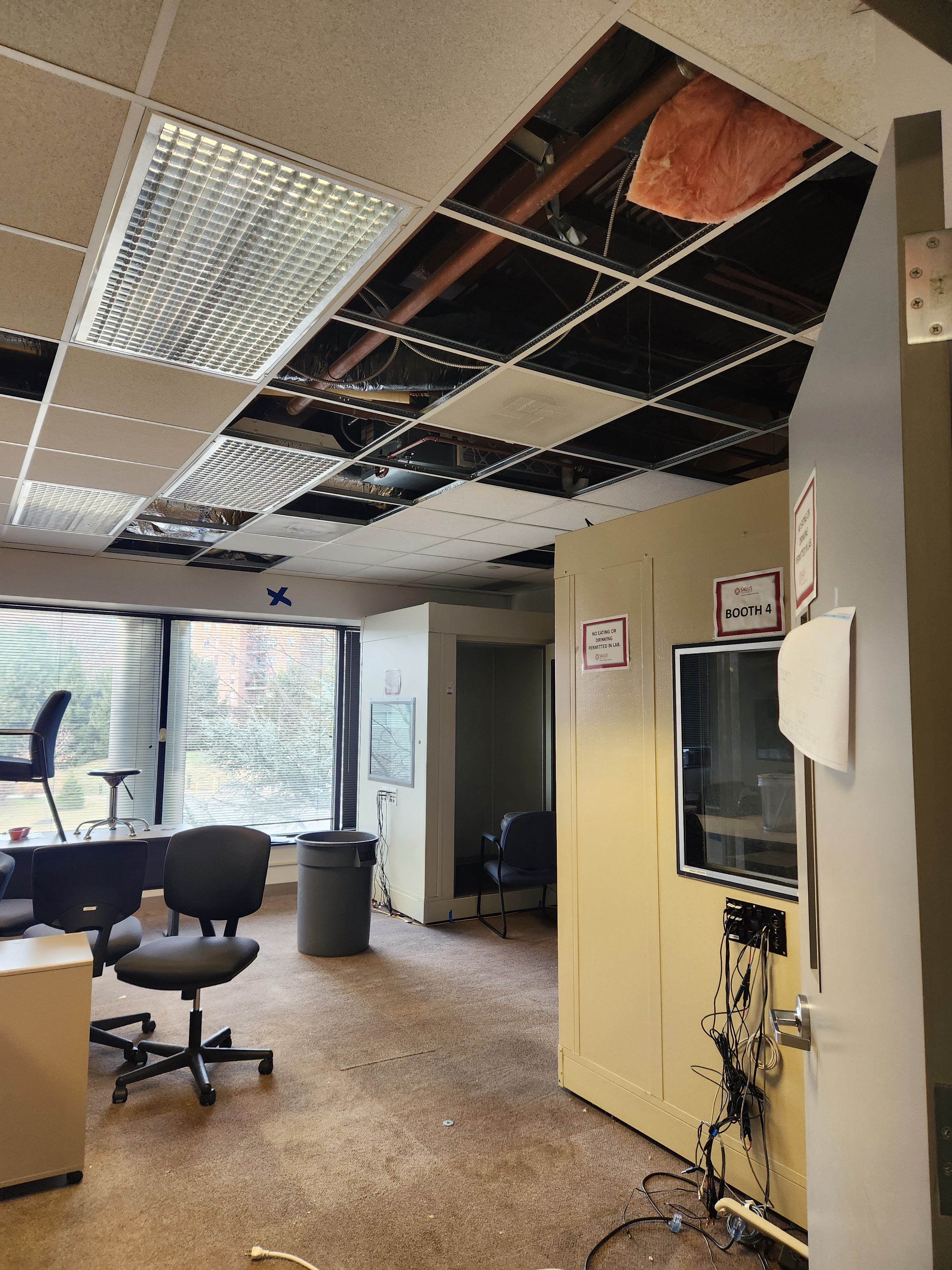 Damage to AUD lab pic2