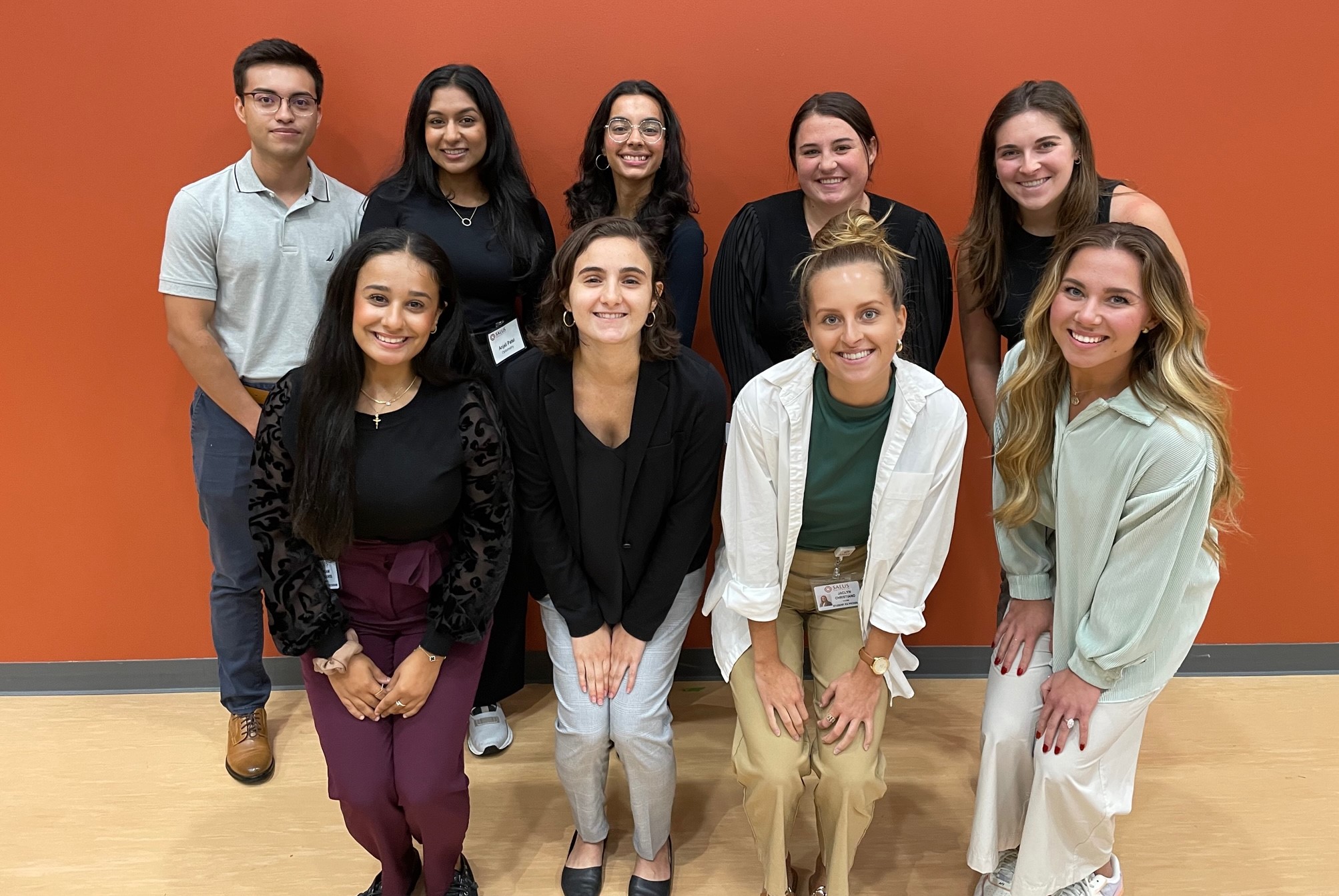 Group photo of students