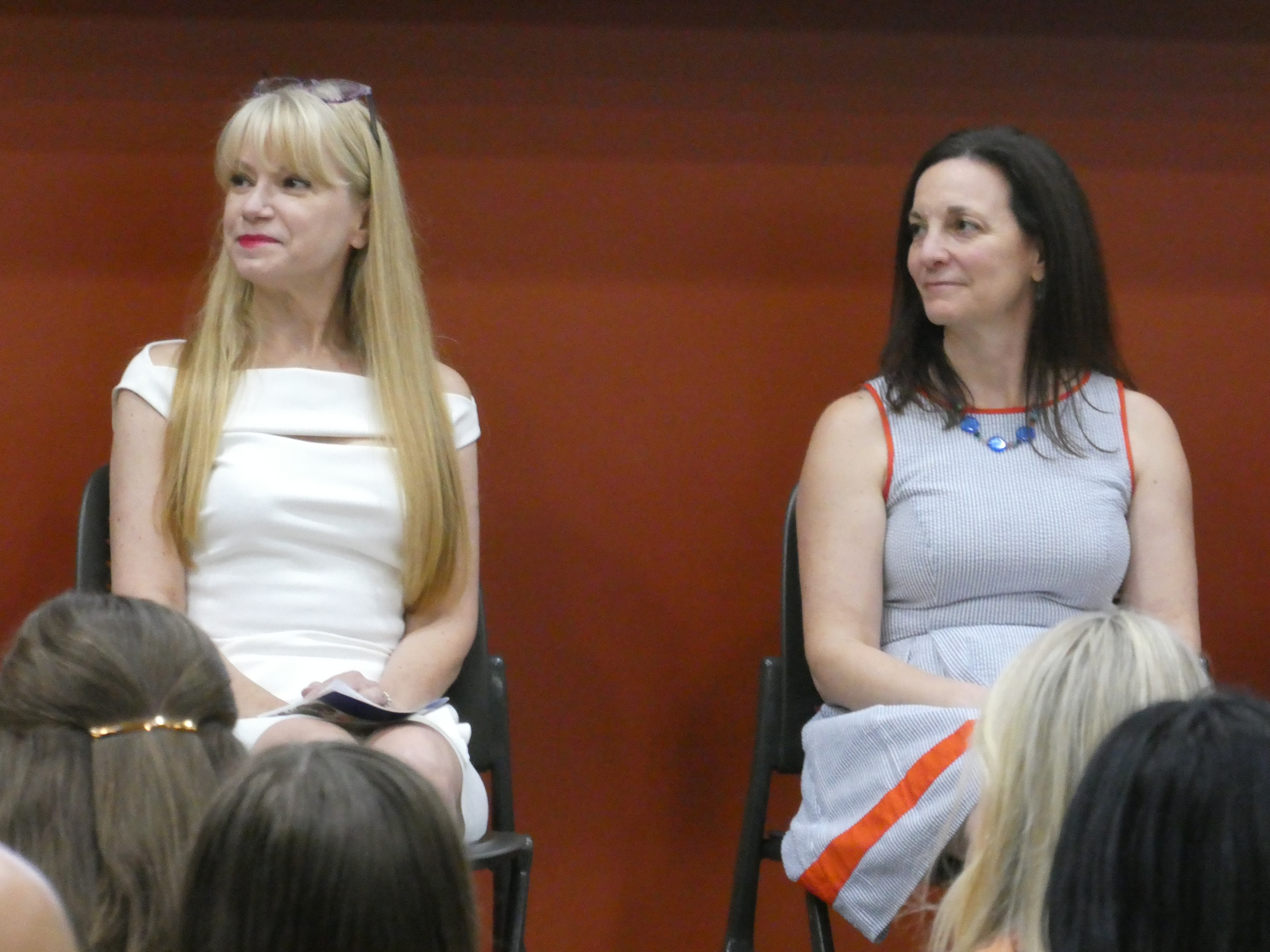 Drs. Van Bockstaele and Ditoro at white coat