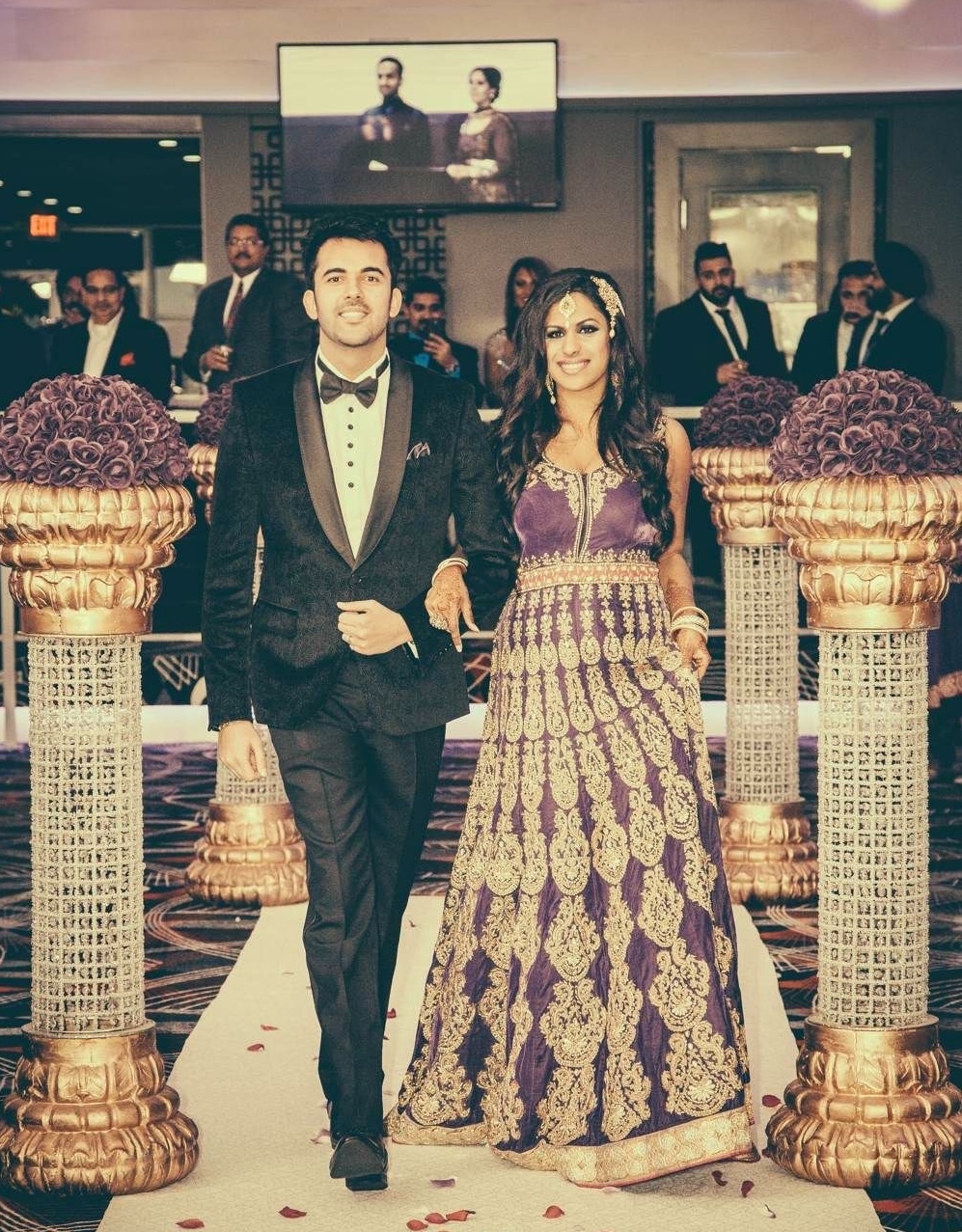 Riya and Rohit's first wedding ceremony