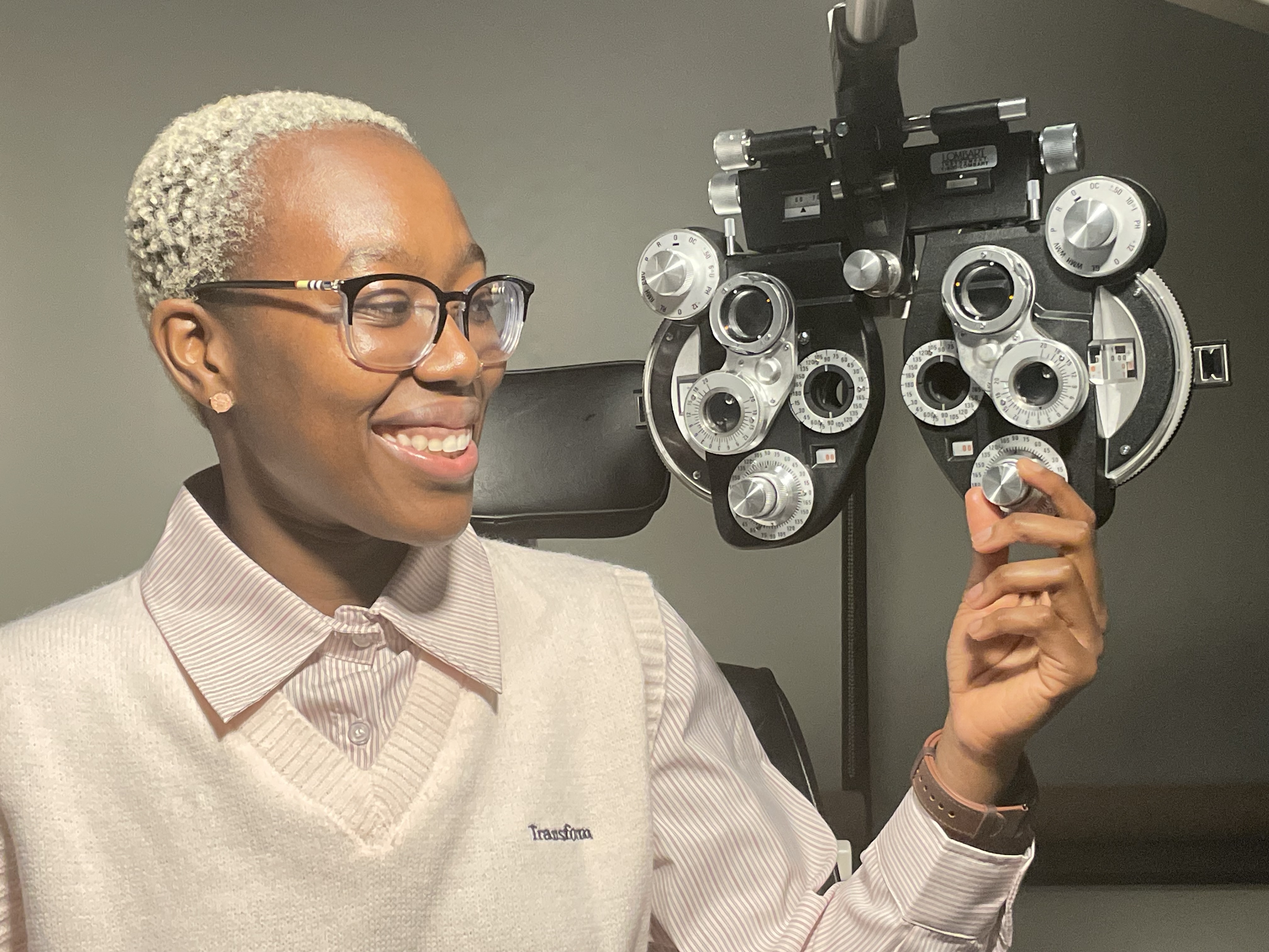 Rachel AB in exam room pic1