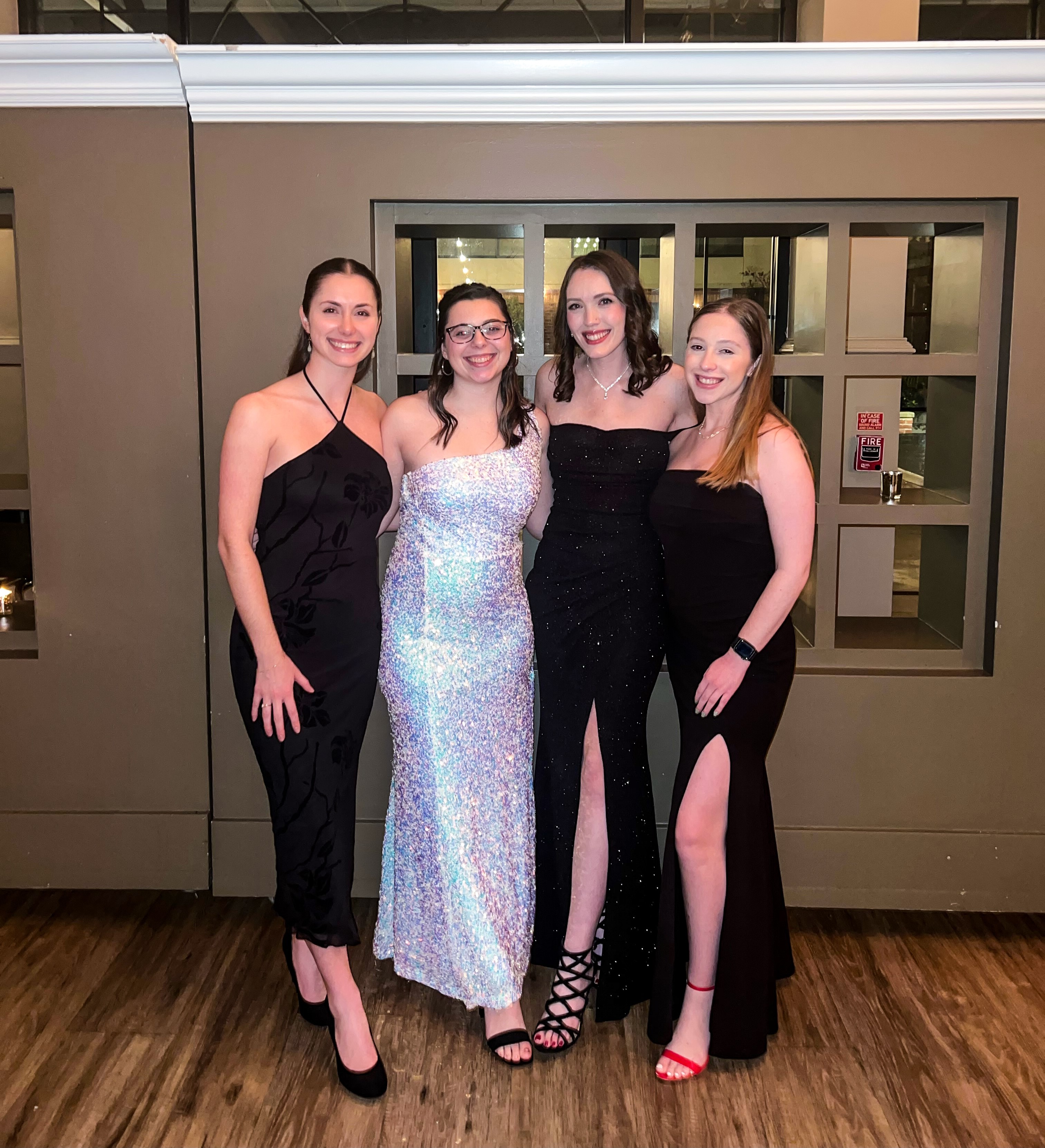 Four women organizers of Soiree