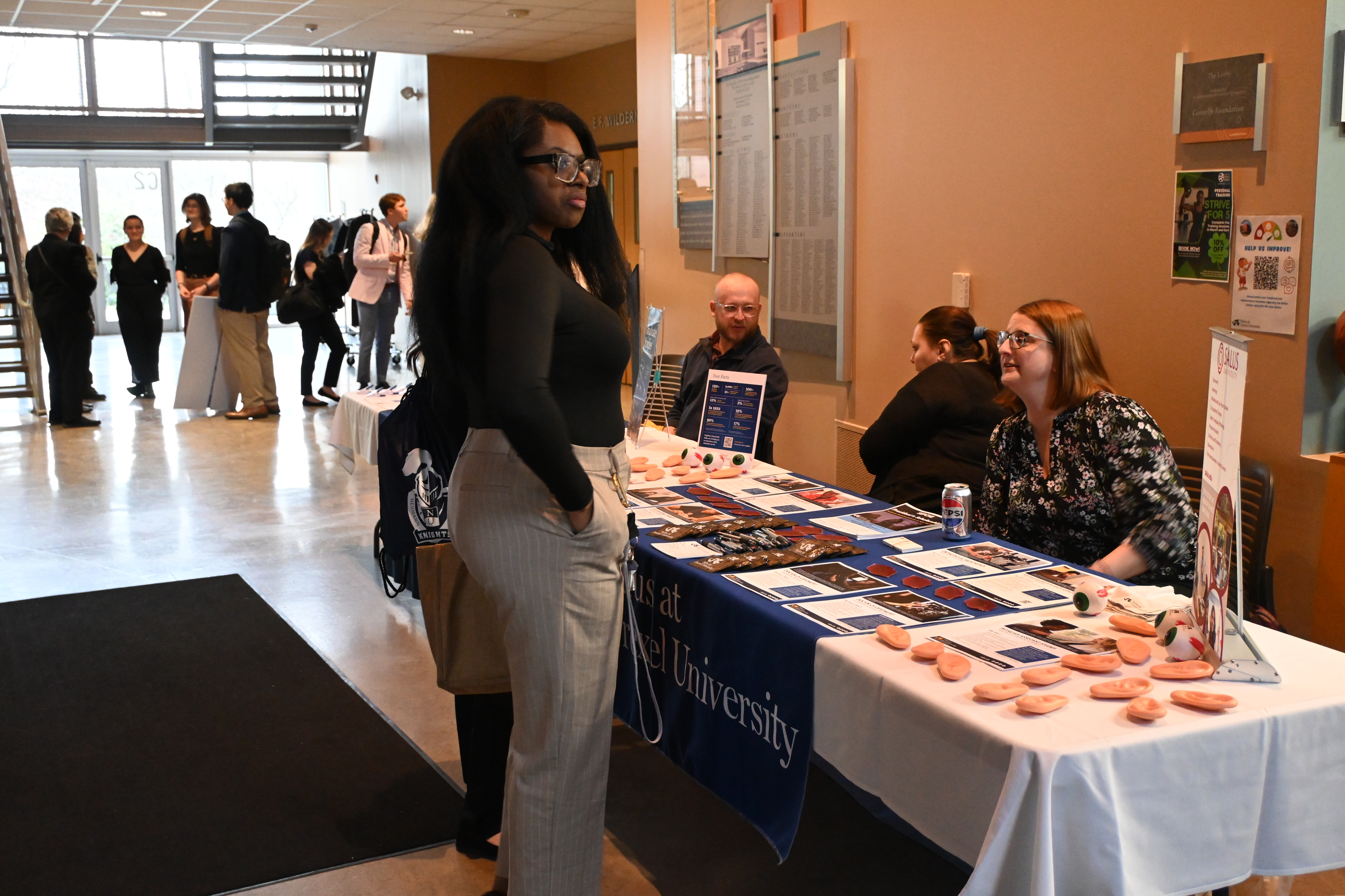 Admissions table at SEPCHE conference