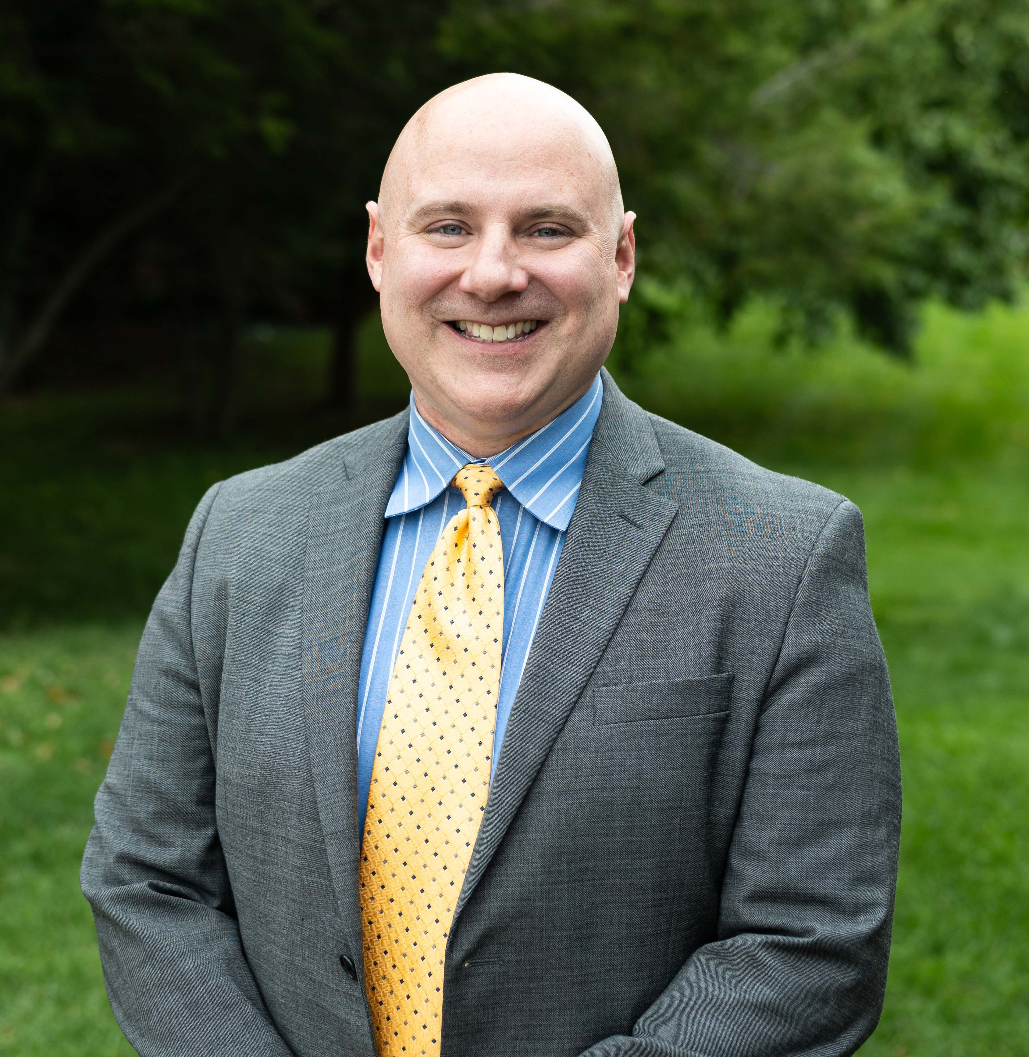 Headshot of new TEI director Tim Sullivan