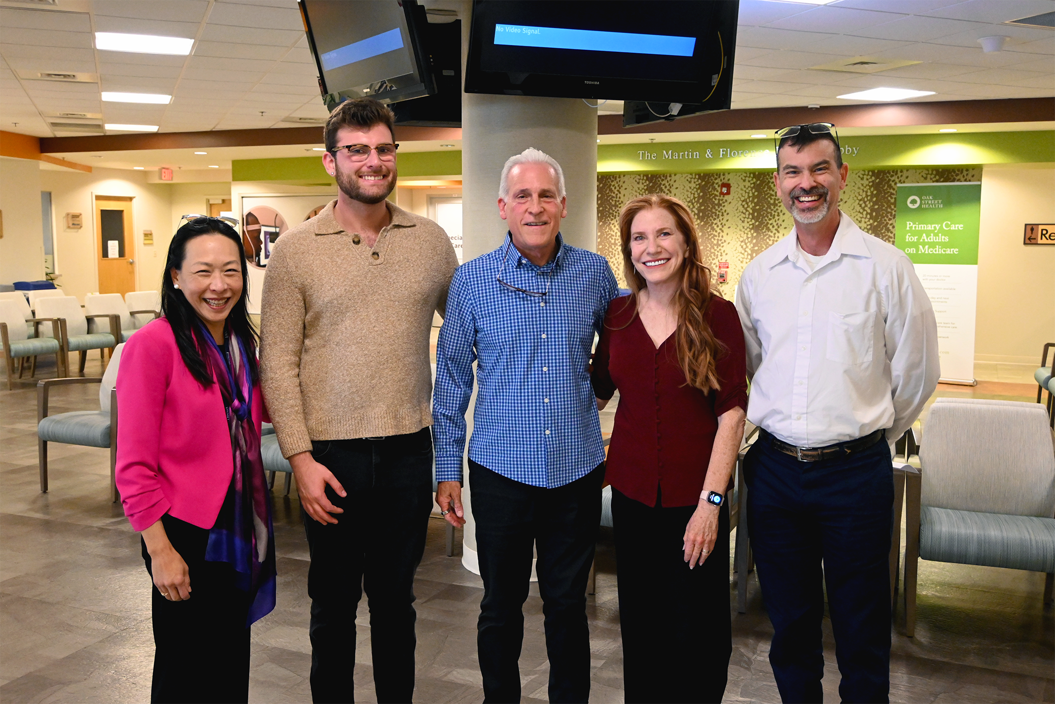 Weisbond room dedication group pic