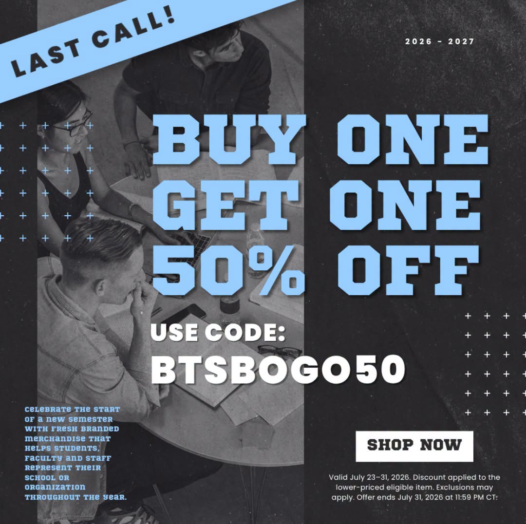 campus store sale flyer
