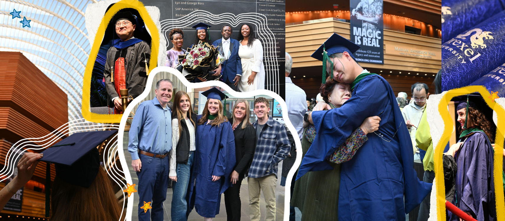 commencement collage