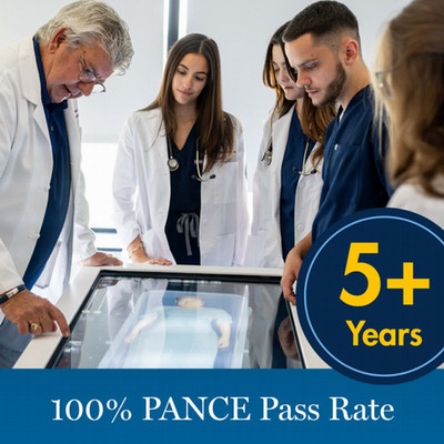 100% PANCE pass rate graphic