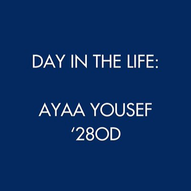 day in the life with optometry student