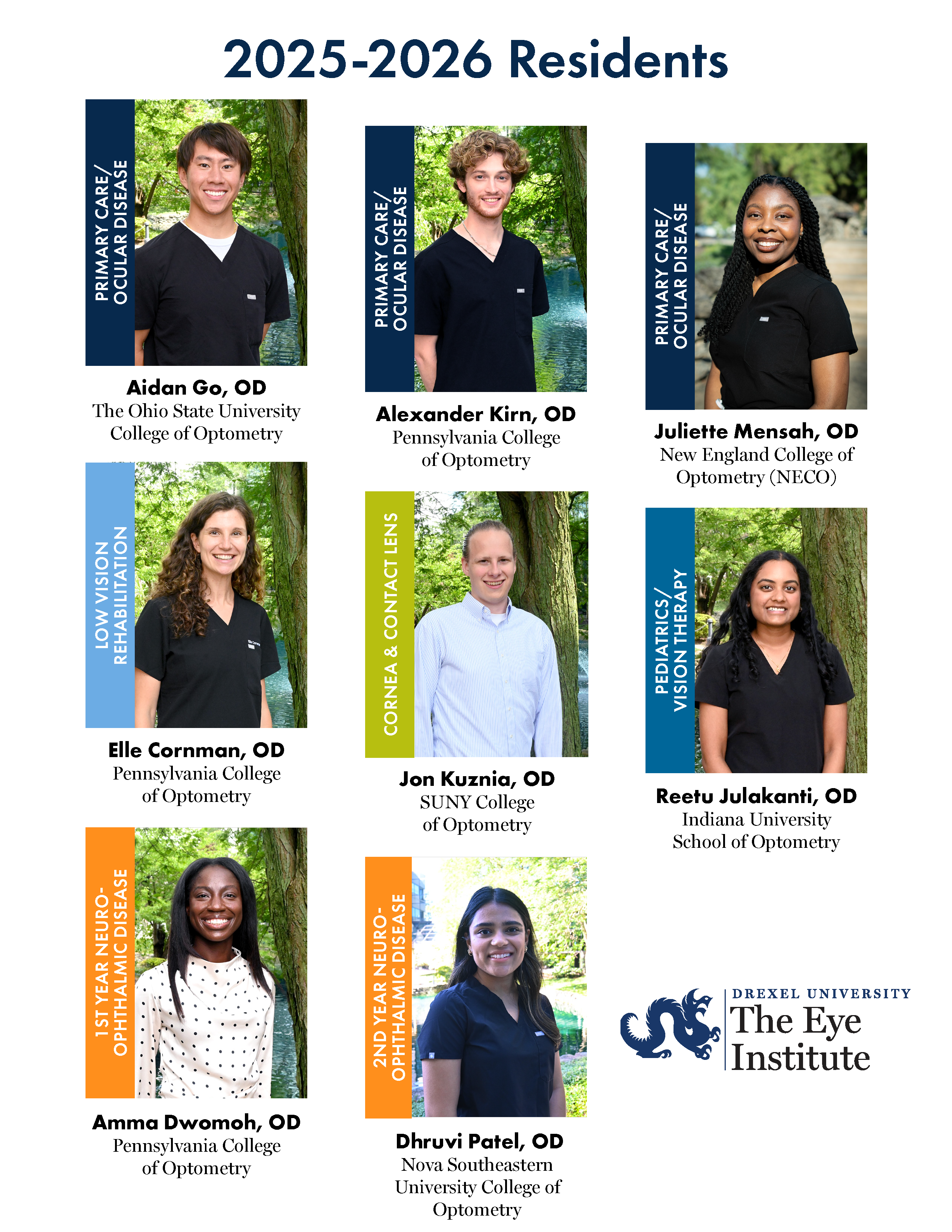 TEI Optometry Residents