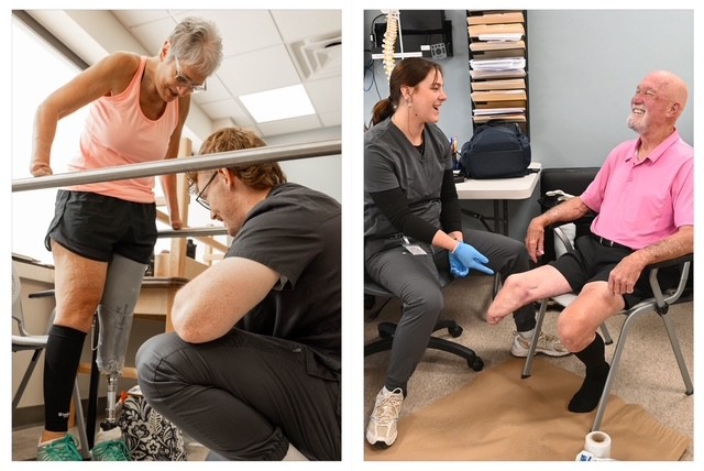 o&p students and patient models