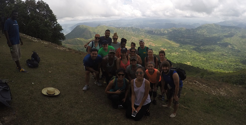 SOSH students on hike