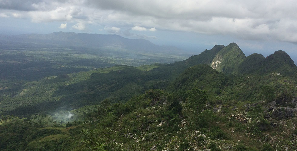 mountains in Haiti