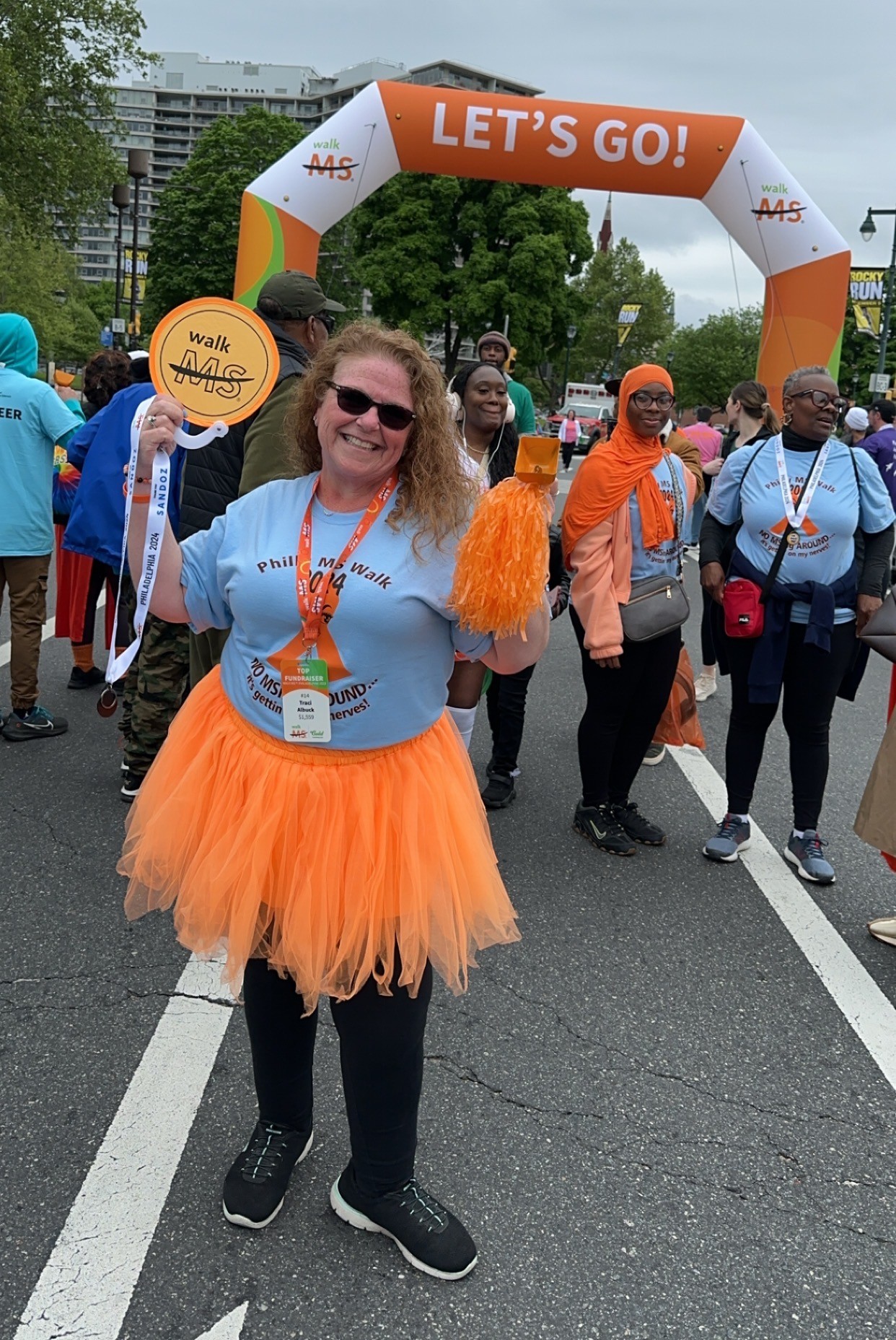 Traci Albuck at MS event pic