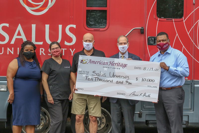 American Heritage check presentation