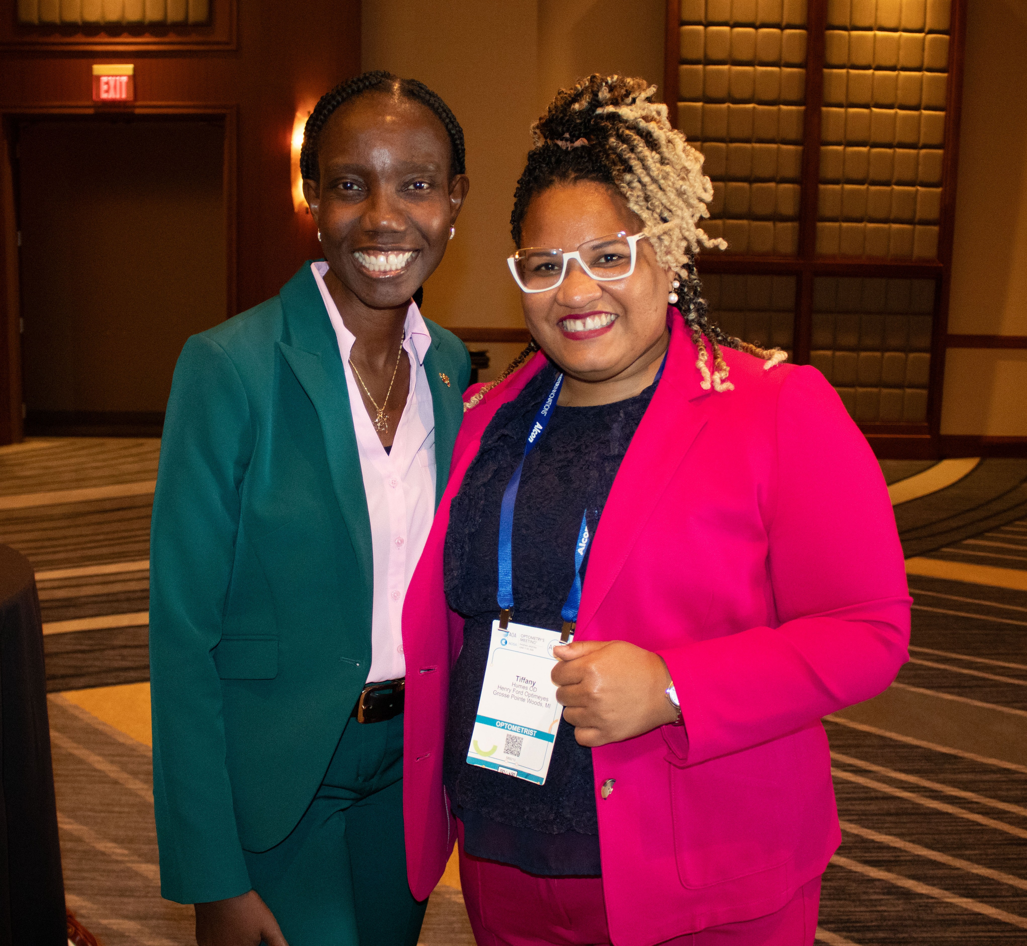 Dr. Ibironke with alum