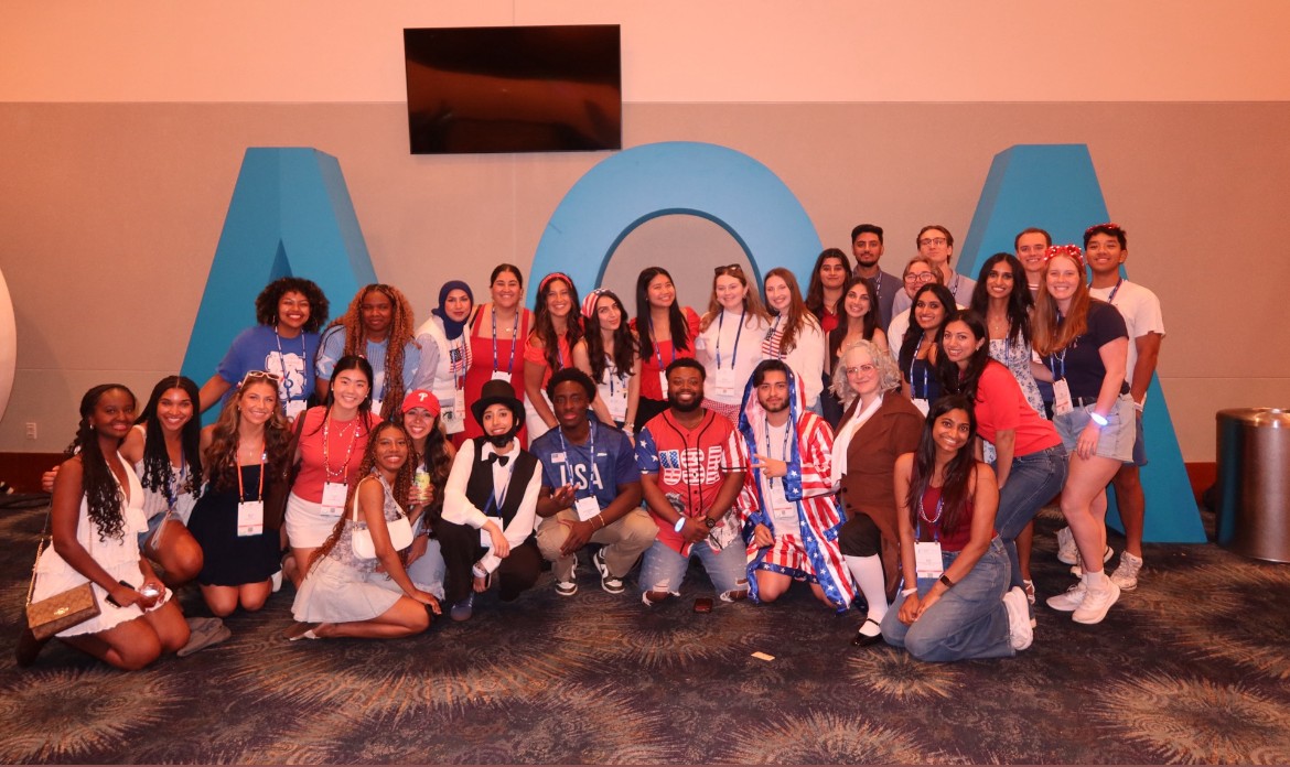 Group photo from AOA conference