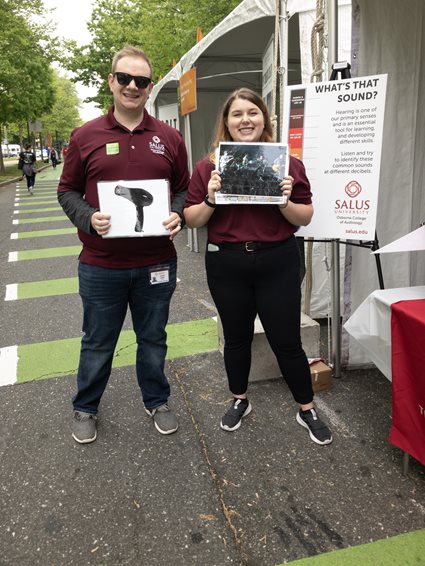 Students at the Science Festival