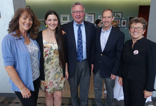 Dr. Toland Scholarship Awardee group photo