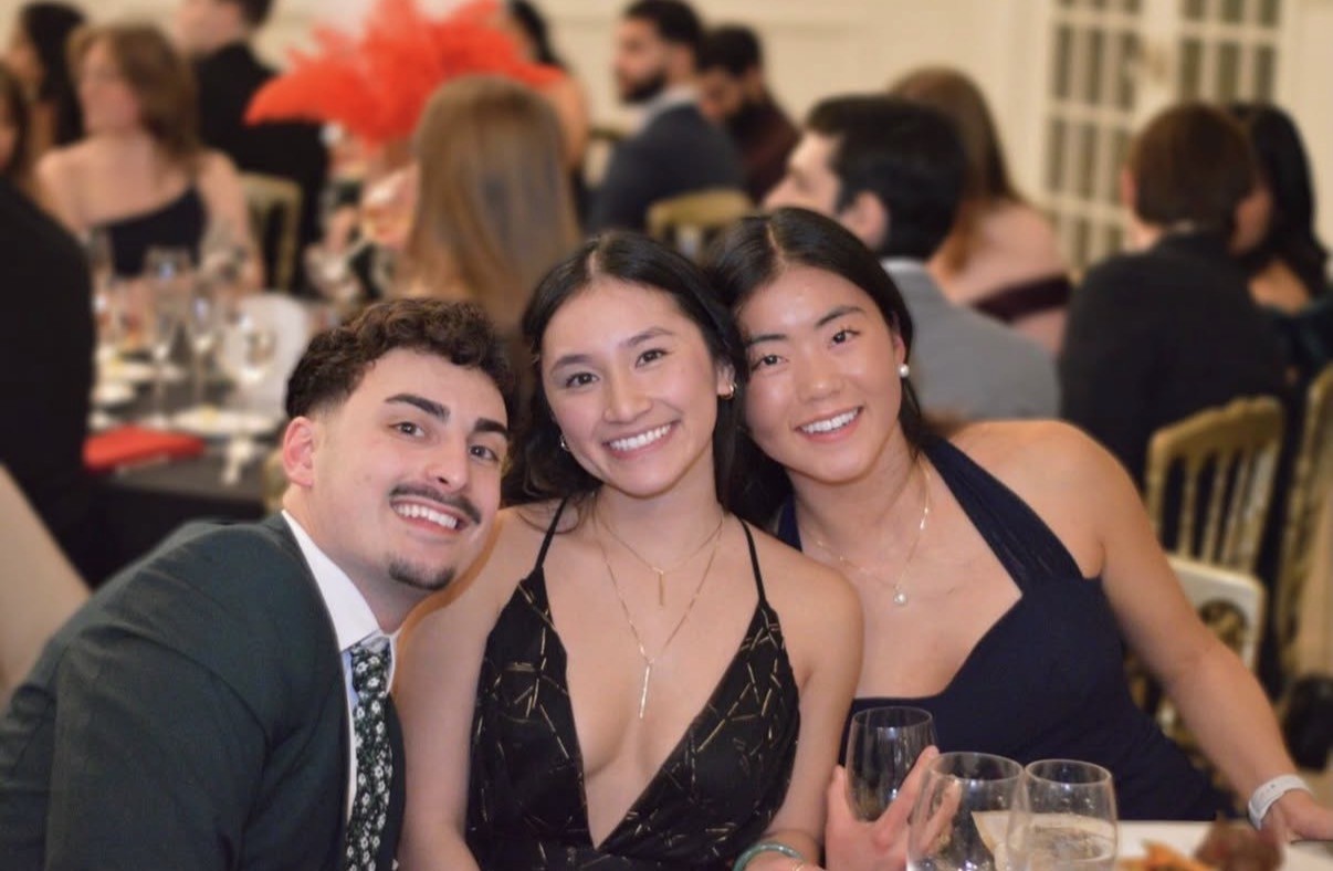 Three Class of 2026 Eyeball attendees pic2