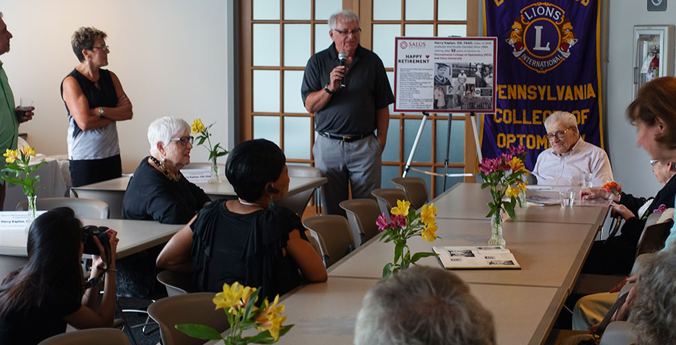 Dr. Kaplan retirement