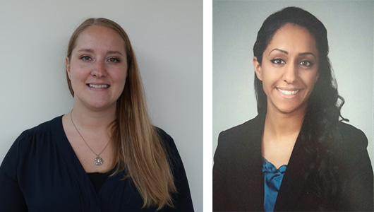 Drs. Stephanie Leburg and Navpreet Hehar