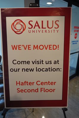 We've Moved! sign