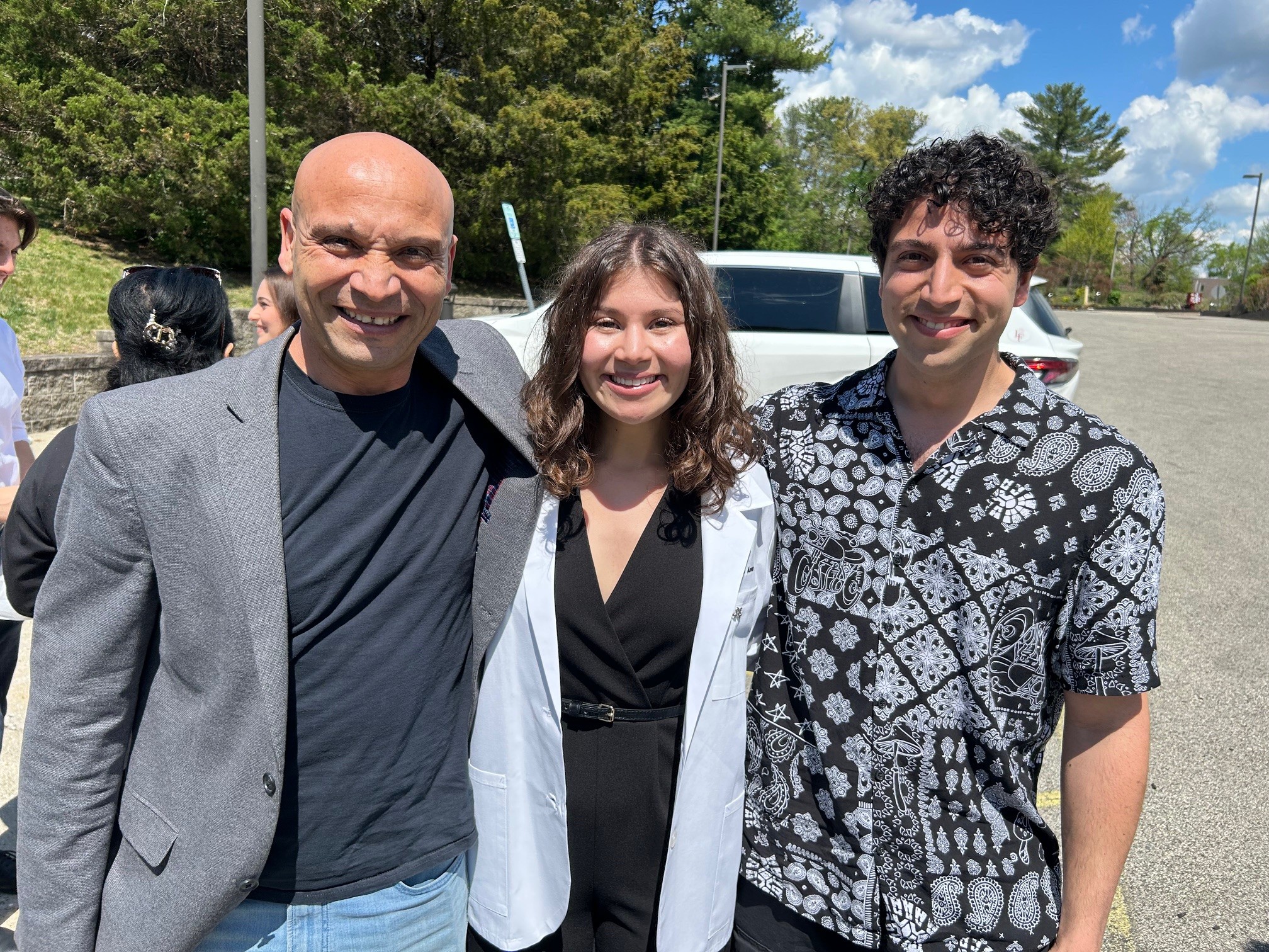 Lila with her family