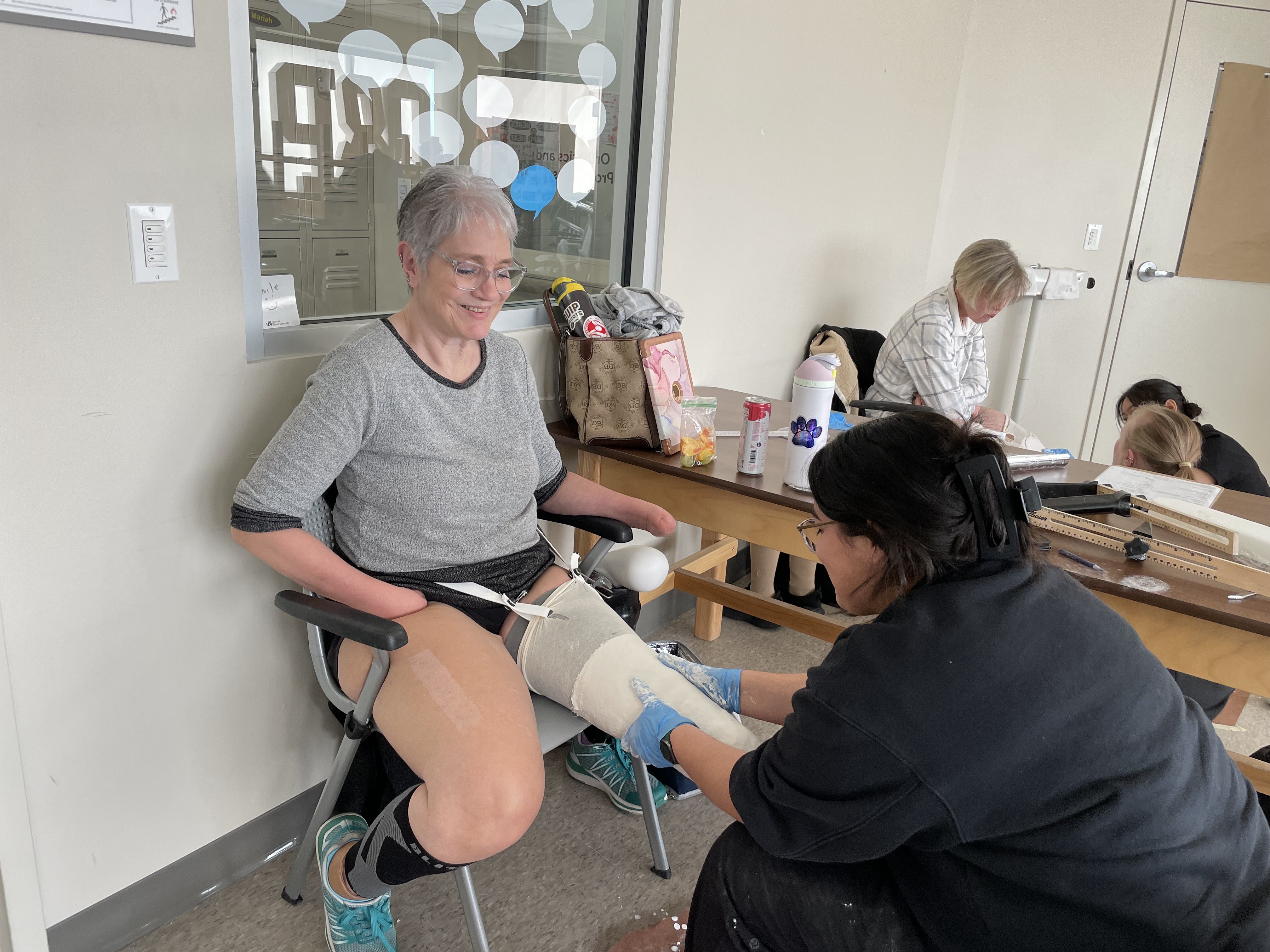 O&P patient model in lab pic1