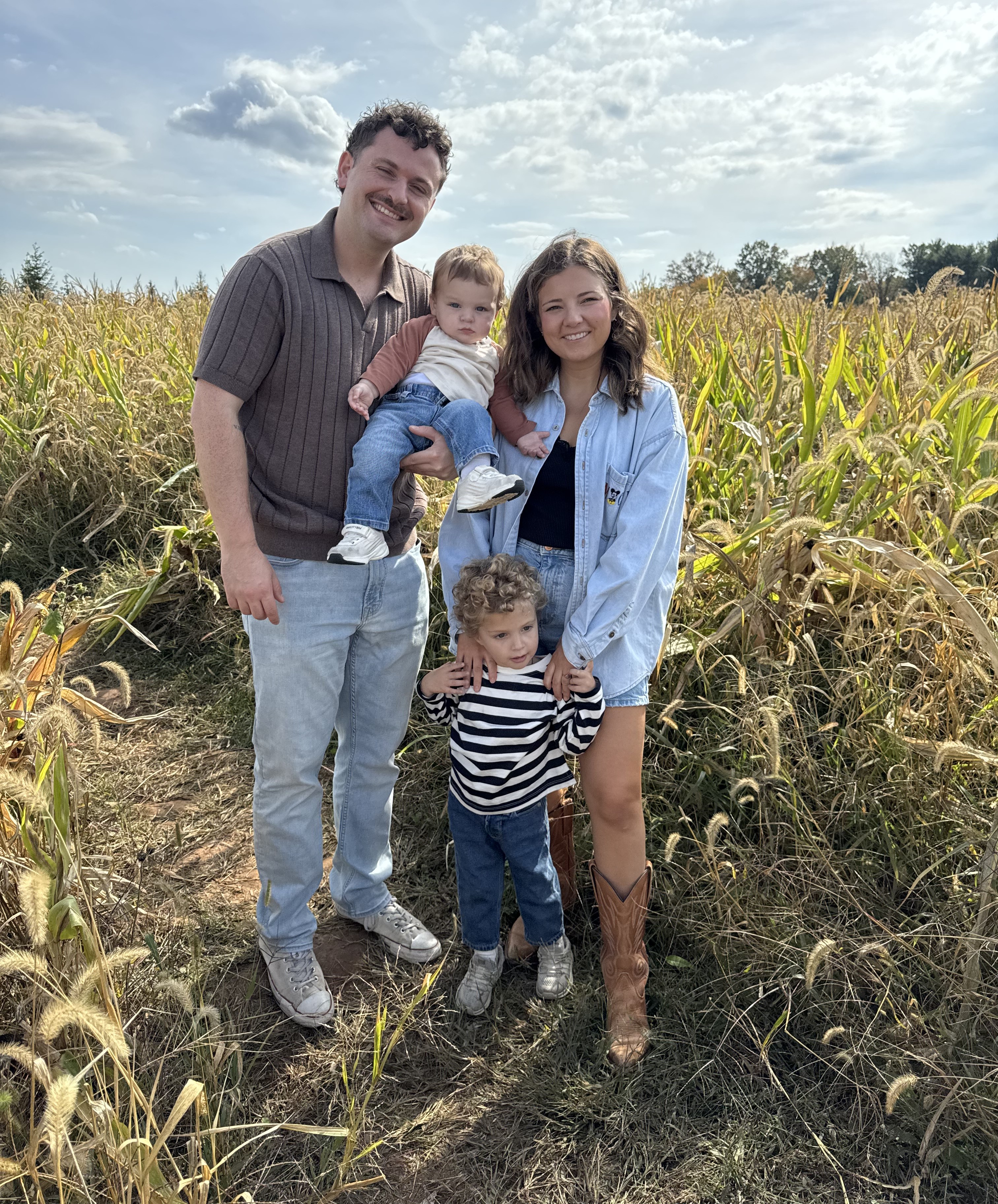 Mark Larsen and family