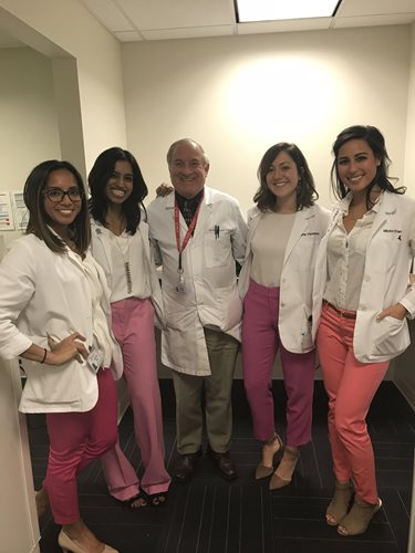 Students with Dr. Blaustein