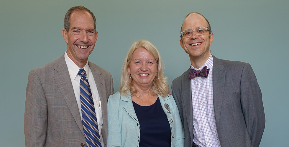 MHM with faculty and staff